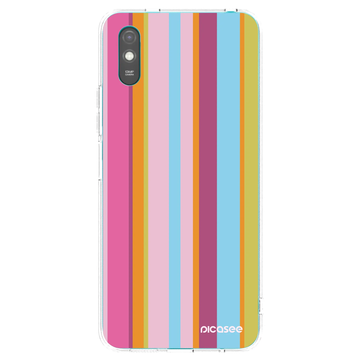 Picasee silikonska prozirna maskica za Xiaomi Redmi 9A - Golden hour