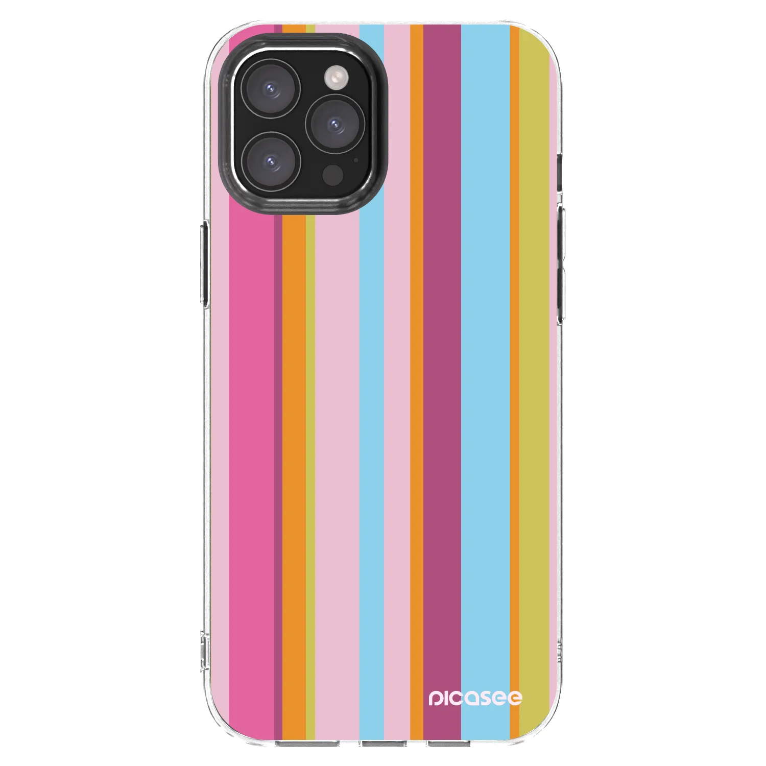 Picasee silikonska prozirna maskica za Apple iPhone 12 Pro Max - Golden hour