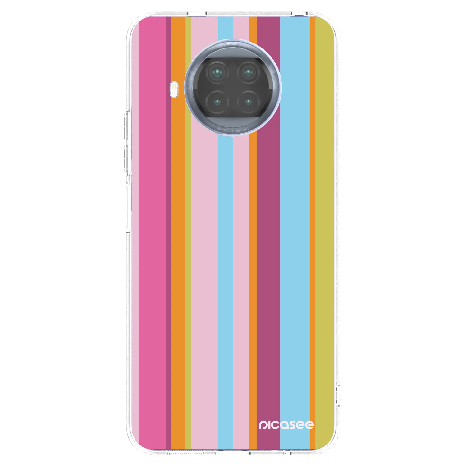 Picasee silikonska prozirna maskica za Xiaomi Mi 10T Lite - Golden hour