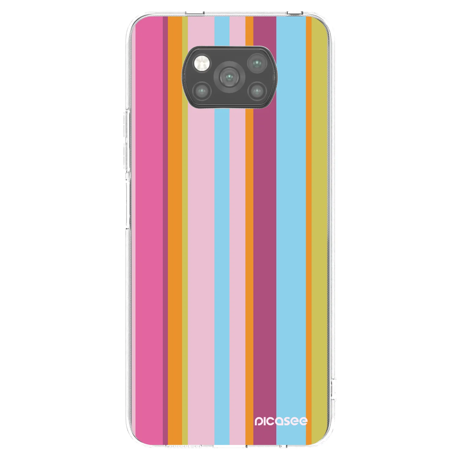 Picasee crna silikonska maskica za Xiaomi Poco X3 Pro - Golden hour