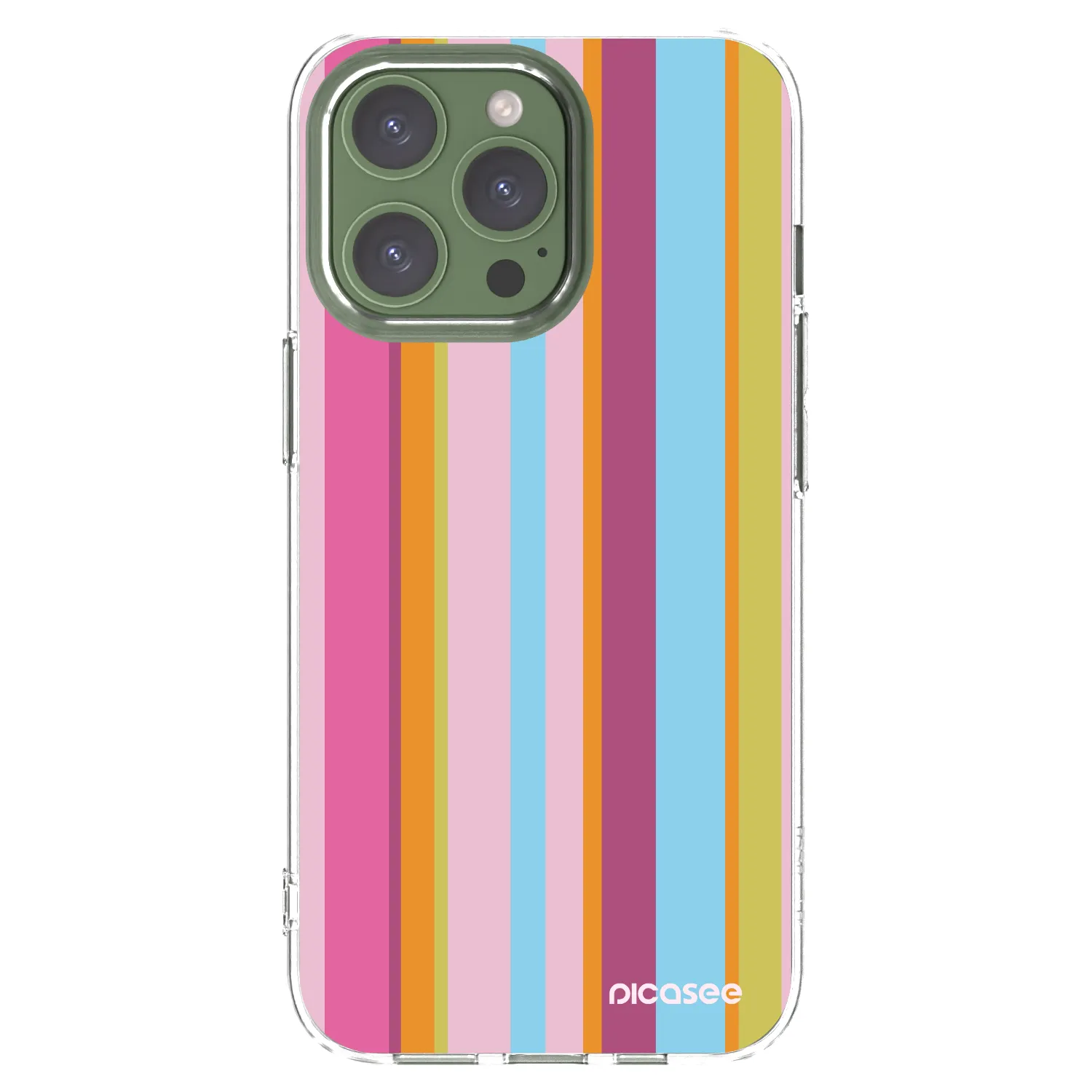 Picasee silikonska prozirna maskica za Apple iPhone 13 Pro - Golden hour