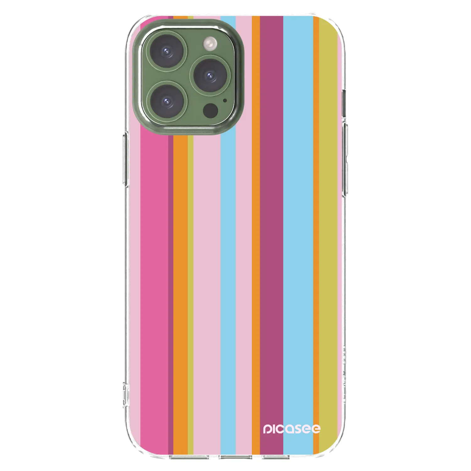 Picasee silikonska prozirna maskica za Apple iPhone 13 Pro Max - Golden hour