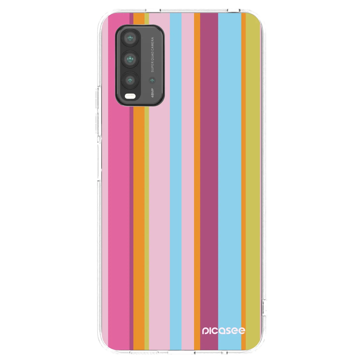 Picasee silikonska prozirna maskica za Xiaomi Redmi 9T - Golden hour