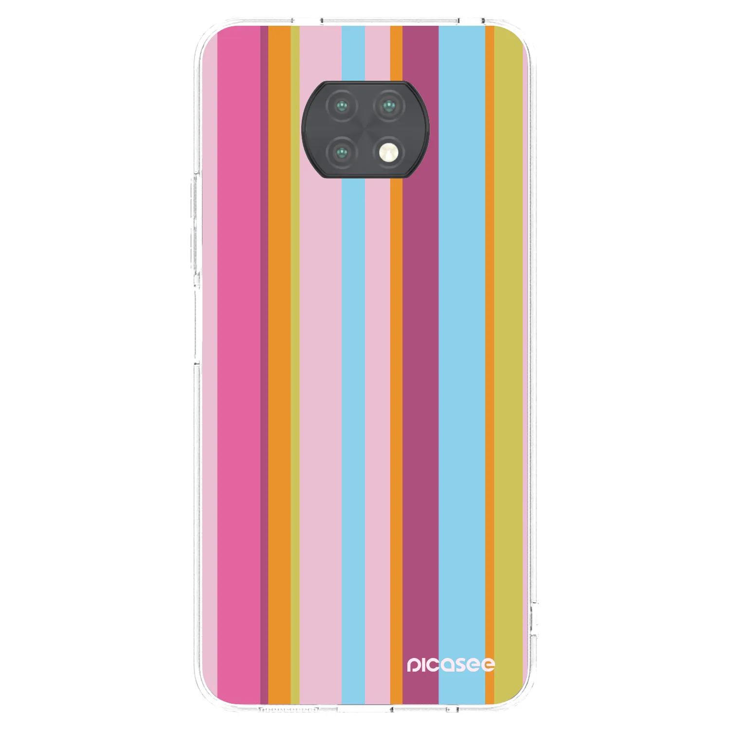 Picasee silikonska prozirna maskica za Xiaomi Redmi Note 9T - Golden hour