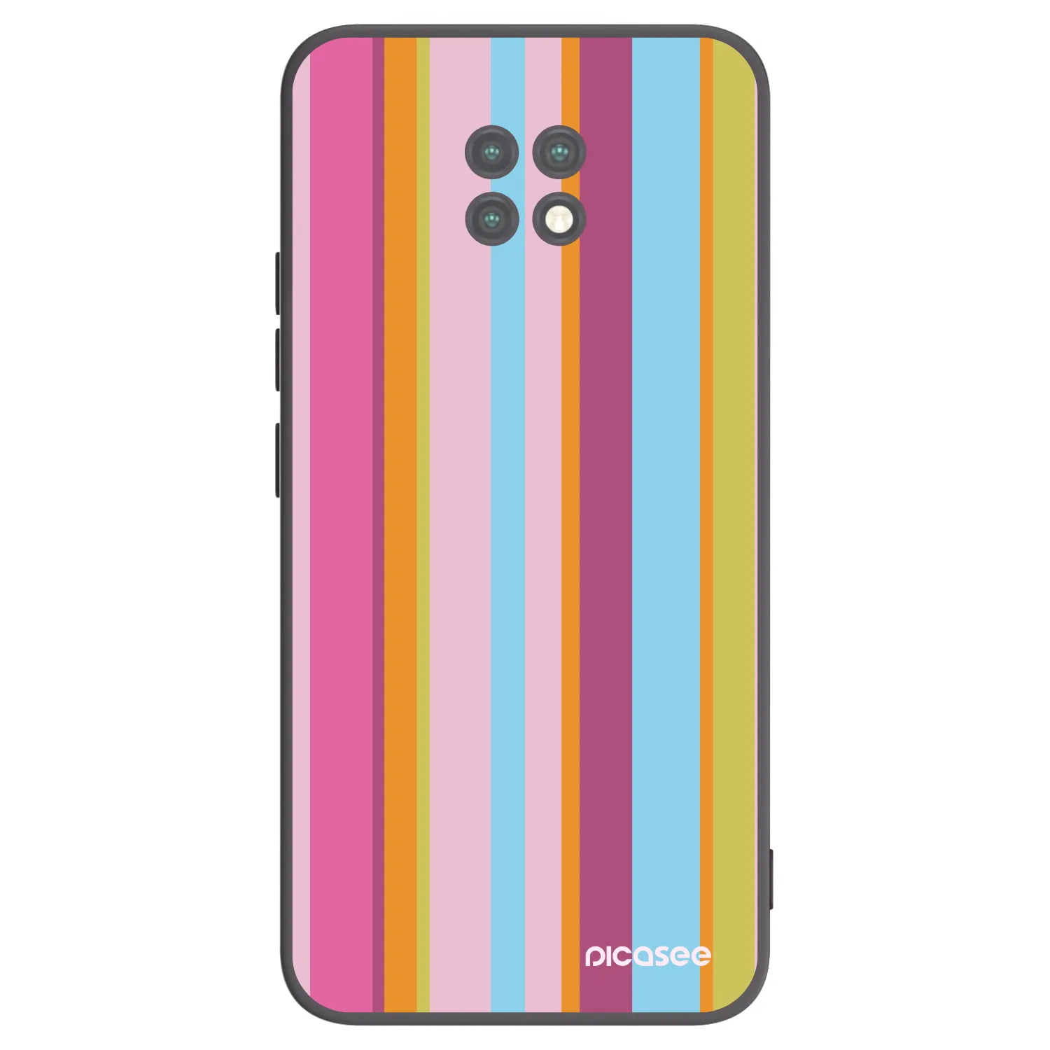 Picasee crna silikonska maskica za Xiaomi Redmi Note 9T - Golden hour