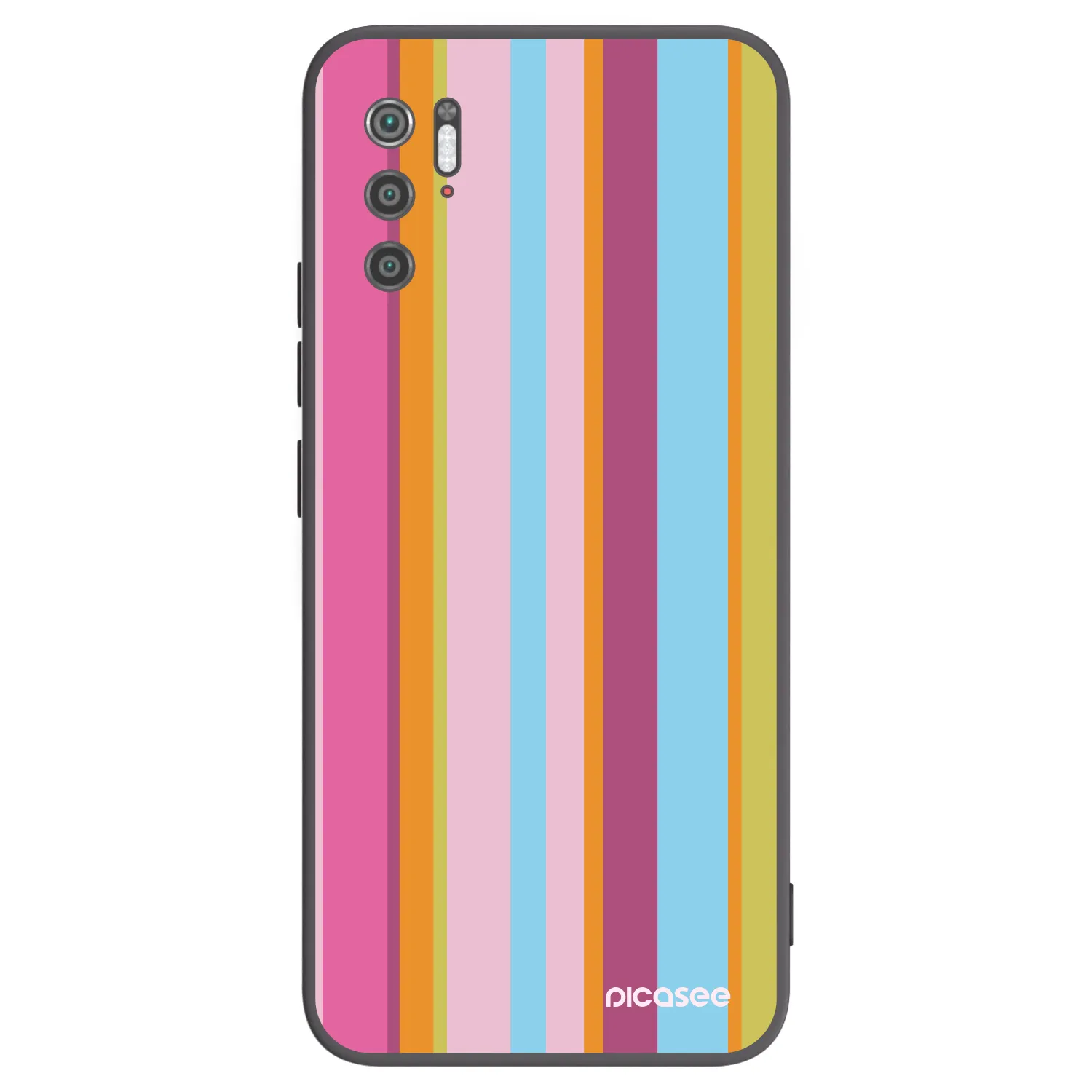 Picasee crna silikonska maskica za Xiaomi Poco M3 Pro 5G - Golden hour