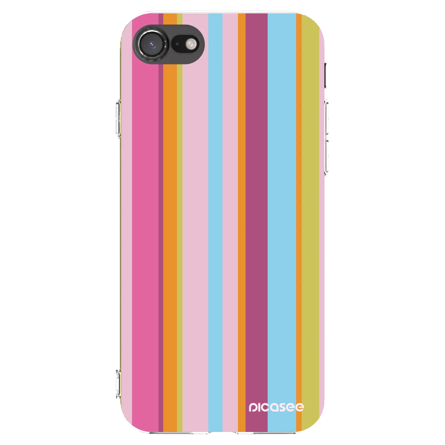Picasee silikonska prozirna maskica za Apple iPhone SE 2022 - Golden hour