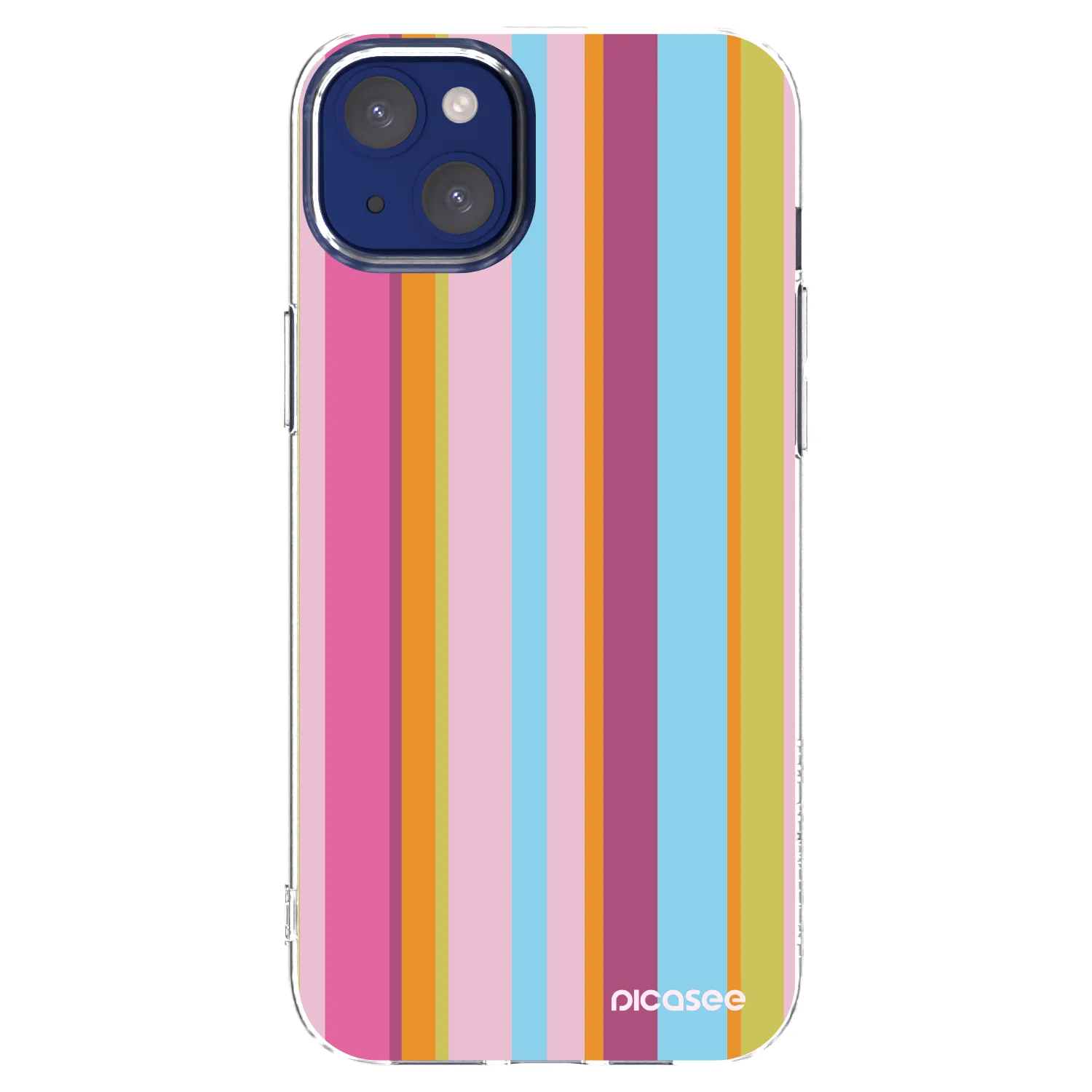 Picasee silikonska prozirna maskica za Apple iPhone 14 Plus - Golden hour