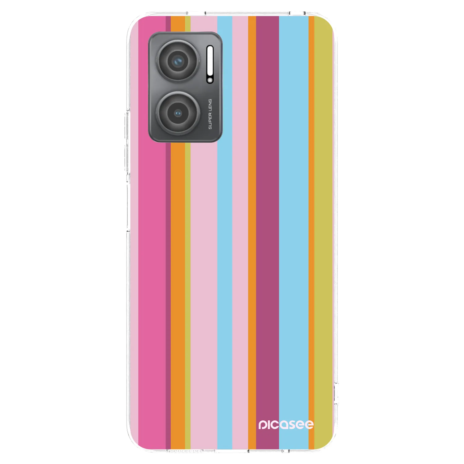 Picasee silikonska prozirna maskica za Xiaomi Redmi 10 5G - Golden hour
