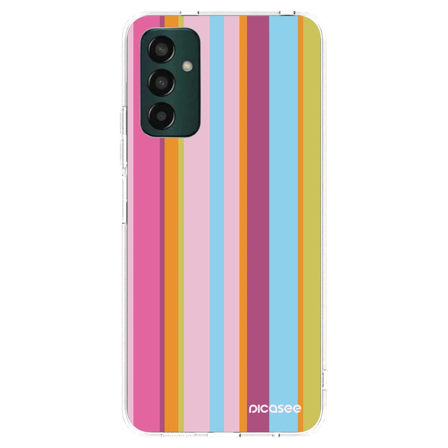Picasee silikonska prozirna maskica za Samsung Galaxy M23 5G - Golden hour