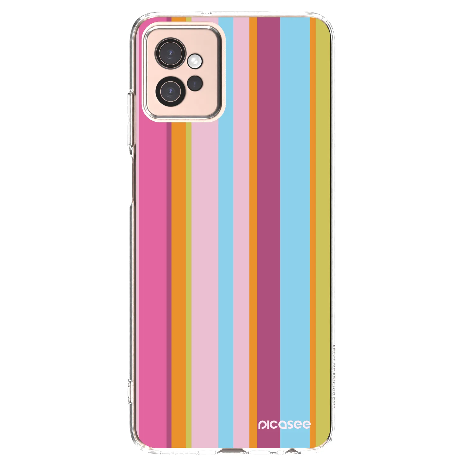 Picasee silikonska prozirna maskica za Motorola Moto G32 - Golden hour