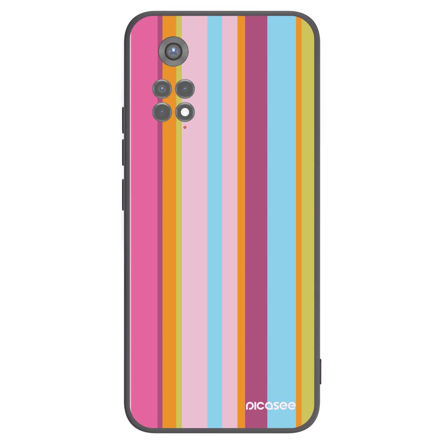 Picasee crna silikonska maskica za Xiaomi Redmi Note 11S 5G - Golden hour