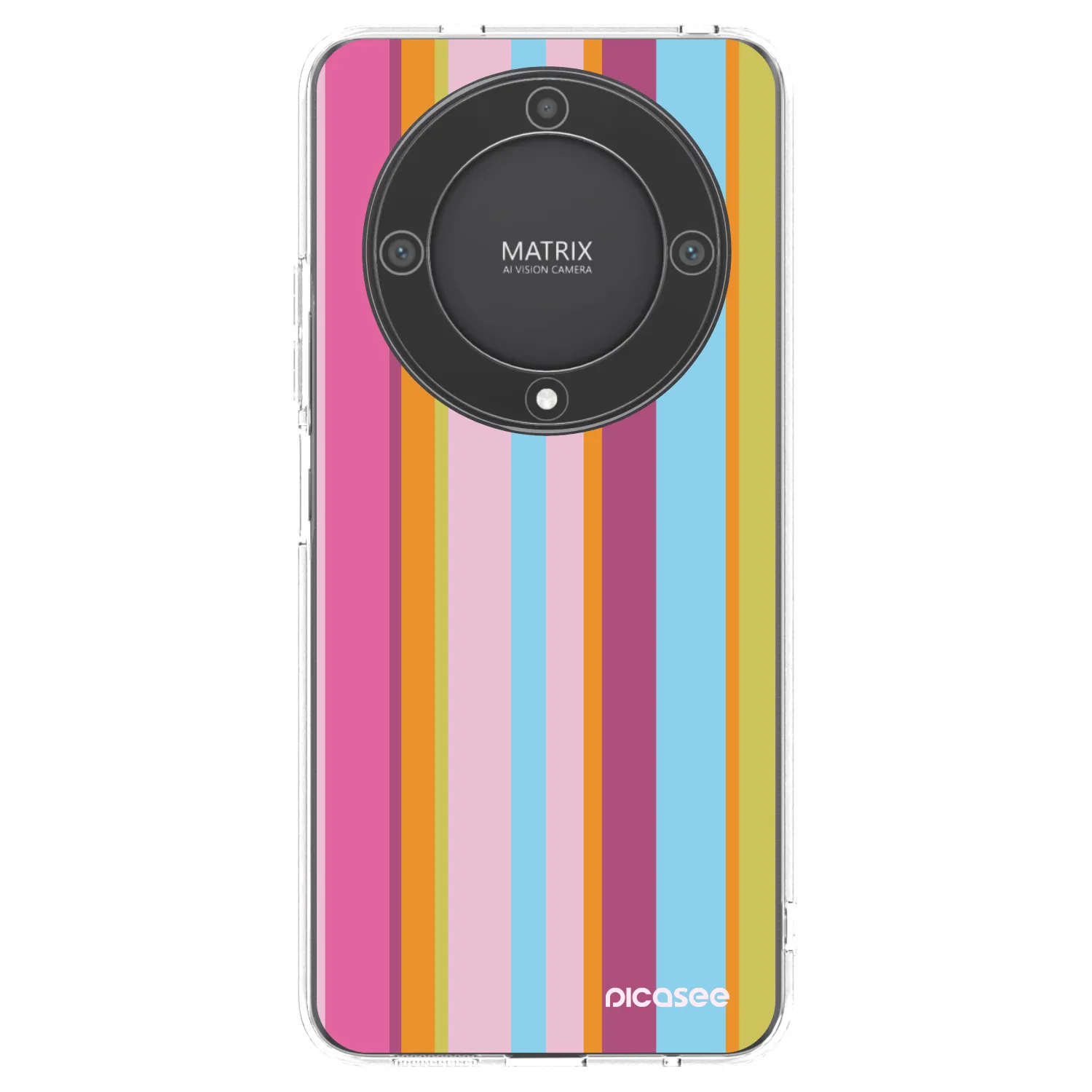 Picasee silikonska prozirna maskica za Honor Magic5 Lite 5G - Golden hour