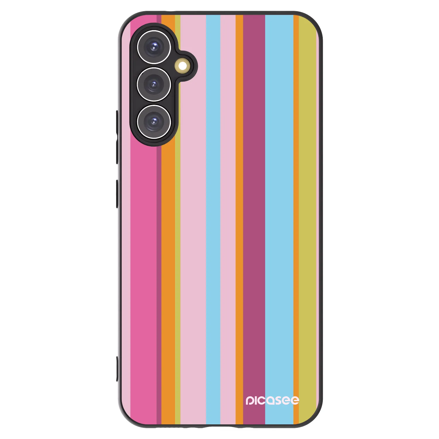 Picasee crna silikonska maskica za Samsung Galaxy A34 5G A346B - Golden hour