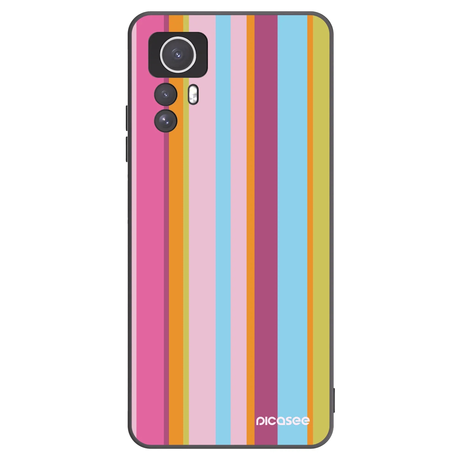 Picasee crna silikonska maskica za Xiaomi Redmi Note 12S - Golden hour