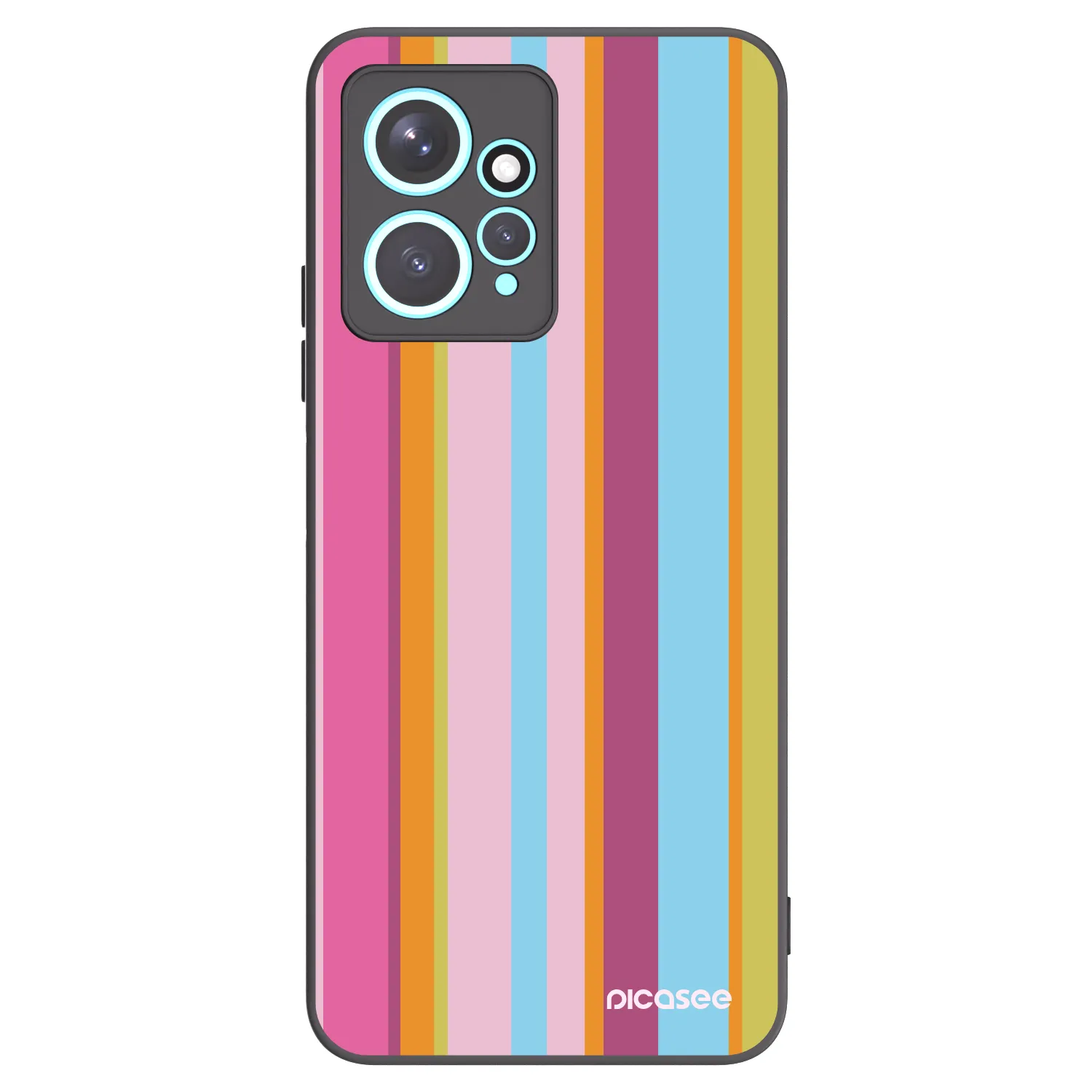 Picasee crna silikonska maskica za Xiaomi Redmi Note 12 4G - Golden hour