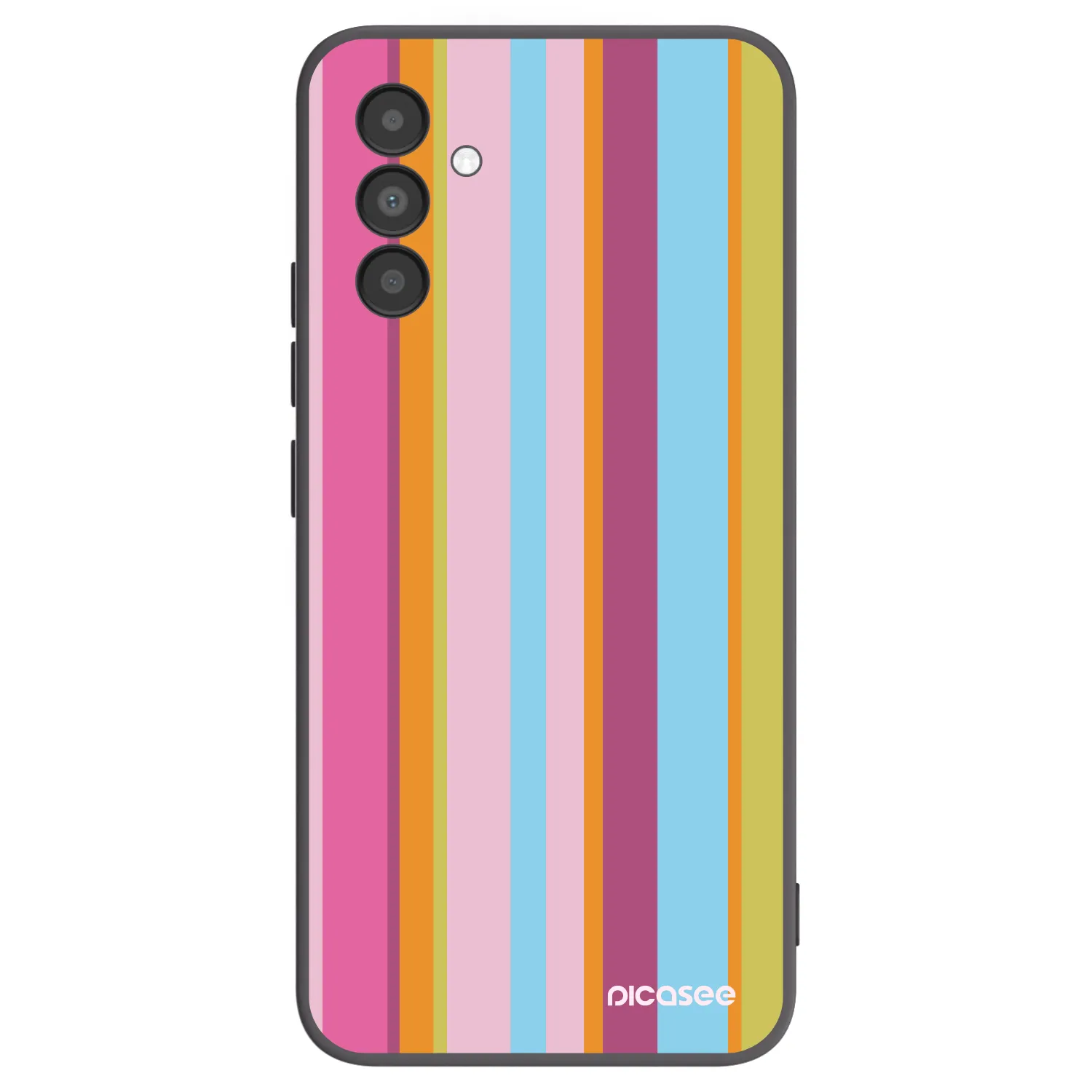 Picasee crna silikonska maskica za Samsung Galaxy A04s A047F - Golden hour
