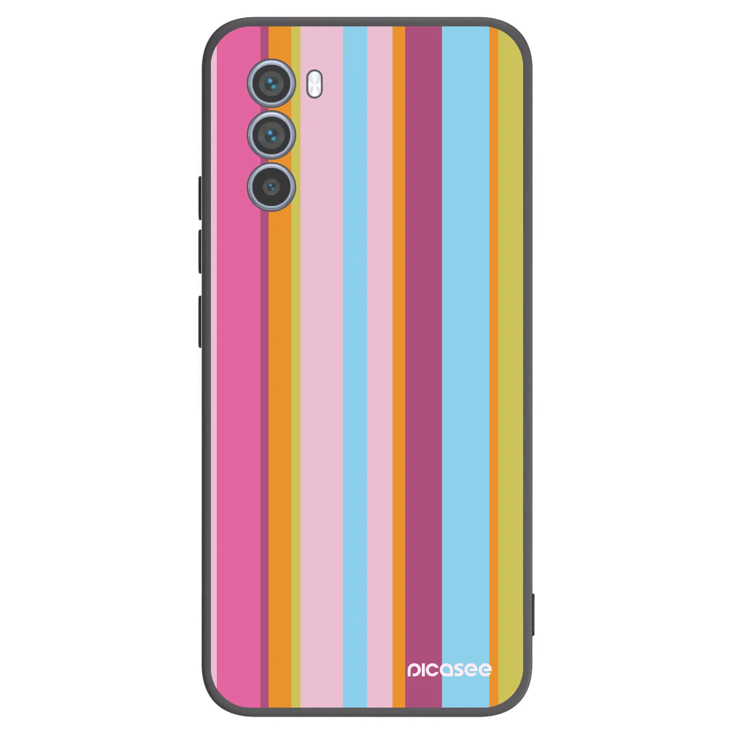 Picasee crna silikonska maskica za Motorola Moto G62 - Golden hour