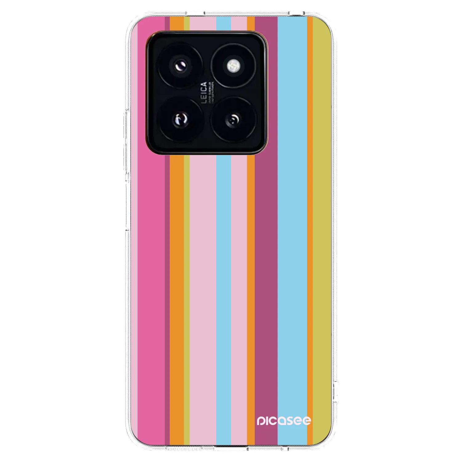 Picasee silikonska prozirna maskica za Xiaomi 14 Pro - Golden hour