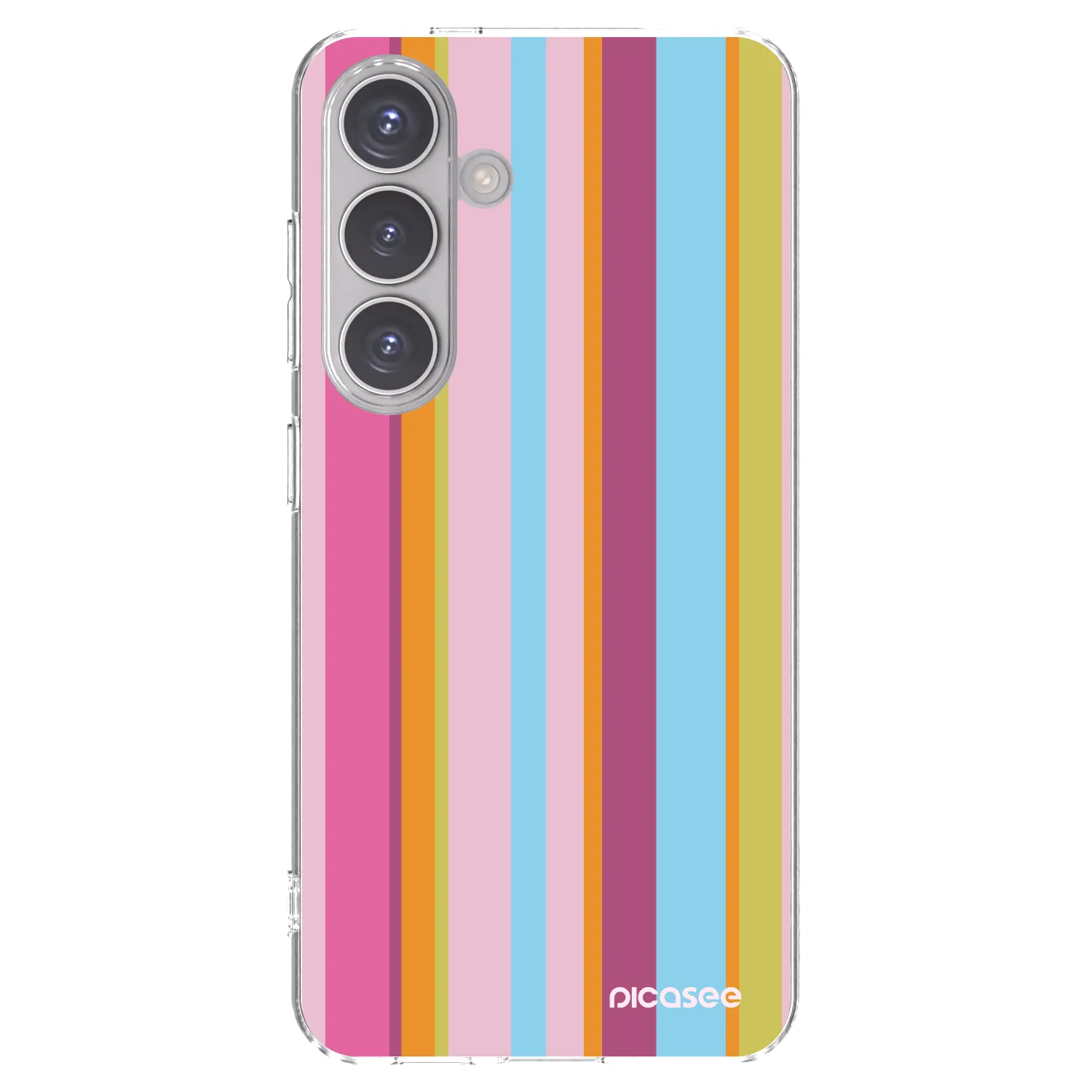 Picasee silikonska prozirna maskica za Samsung Galaxy S24 S921B 5G - Golden hour