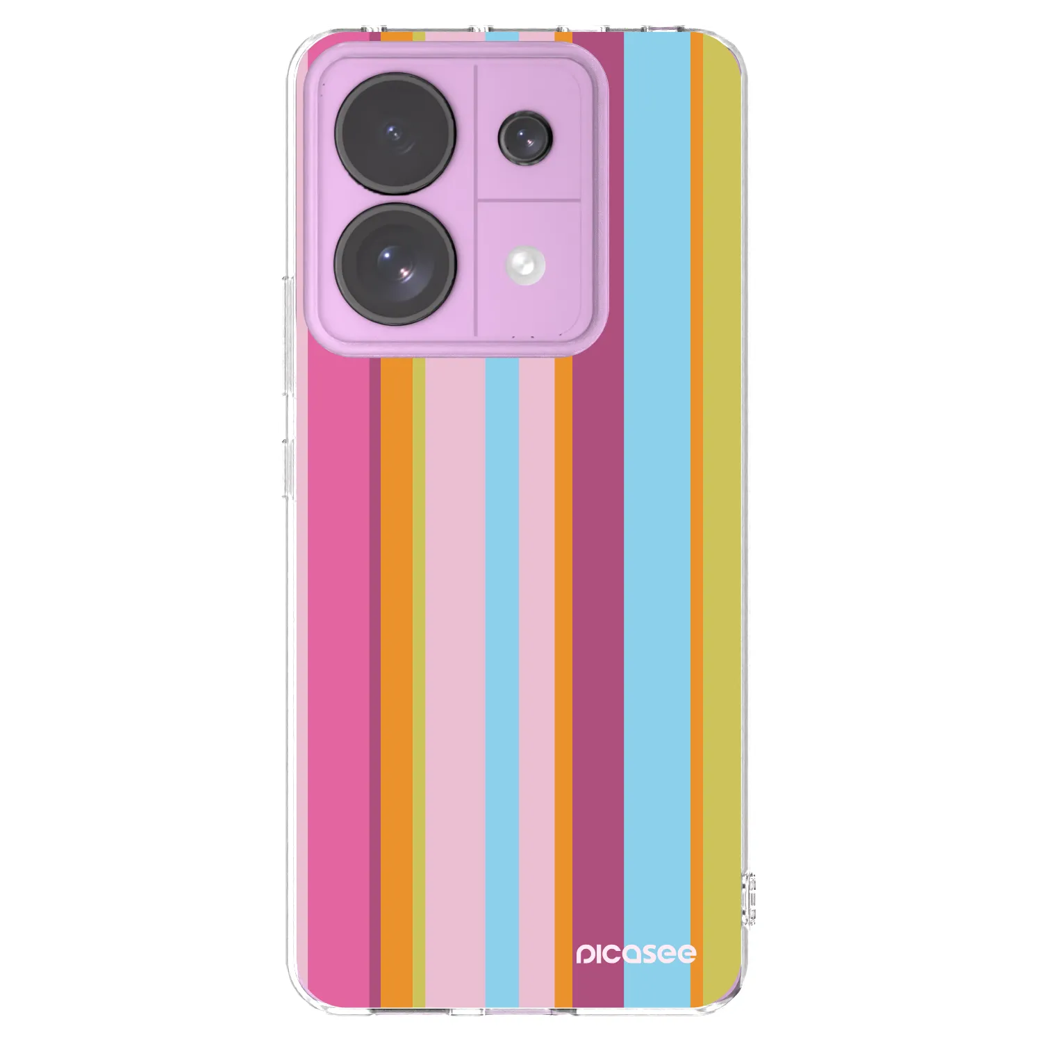 Picasee silikonska prozirna maskica za Xiaomi Redmi Note 13 Pro 5G - Golden hour