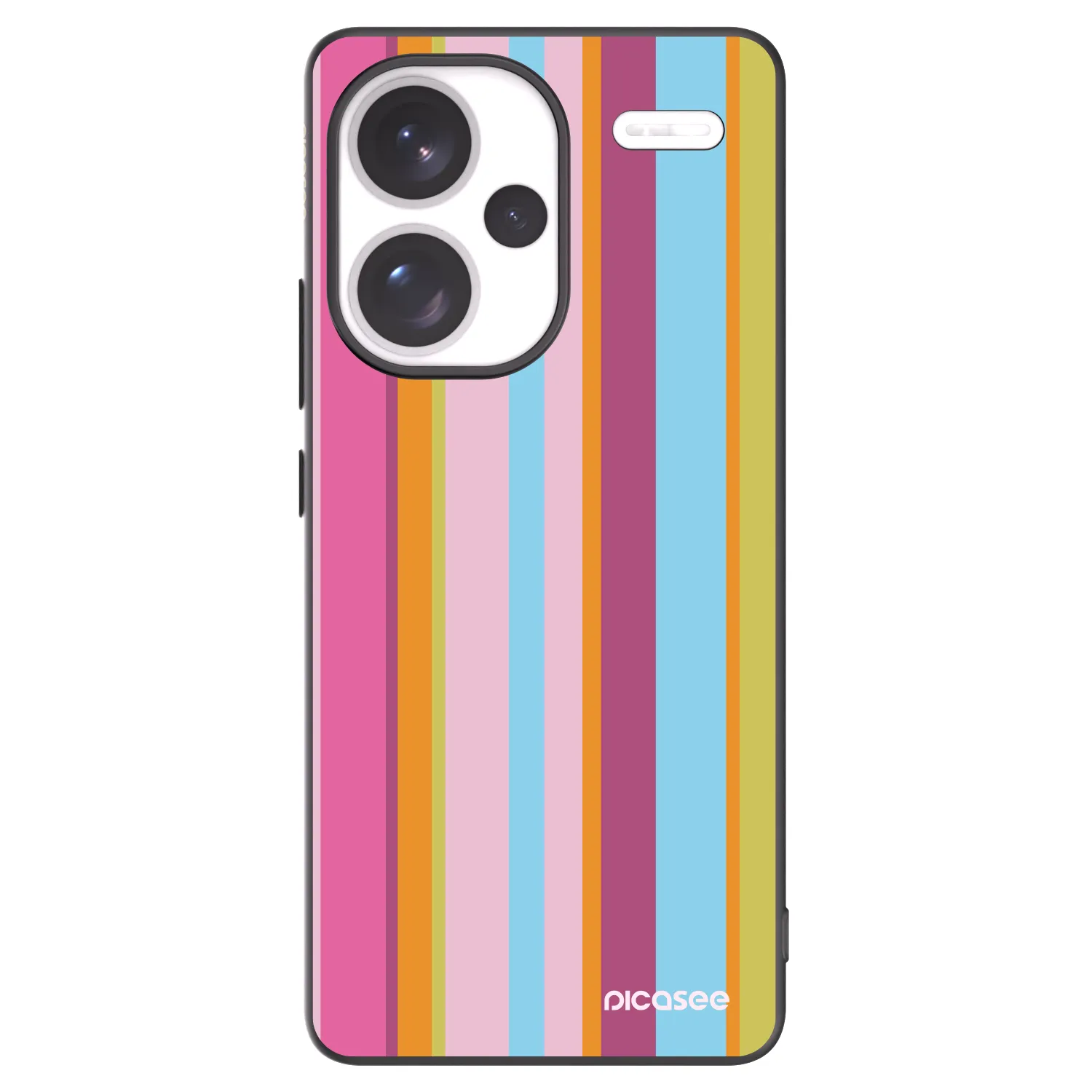 Picasee crna silikonska maskica za Xiaomi Redmi Note 13 Pro+ 5G - Golden hour