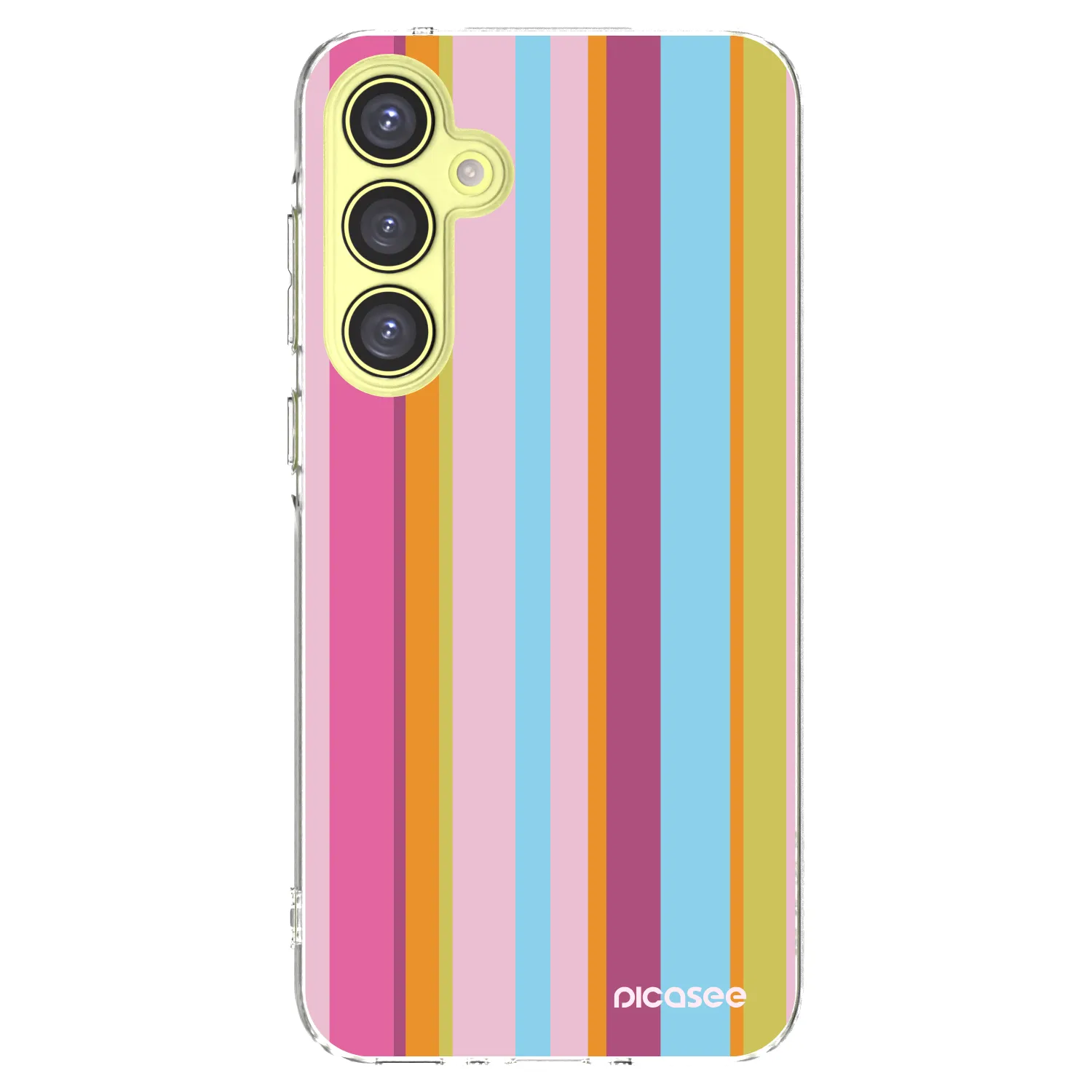 Picasee silikonska prozirna maskica za Samsung Galaxy A35 5G A356B - Golden hour