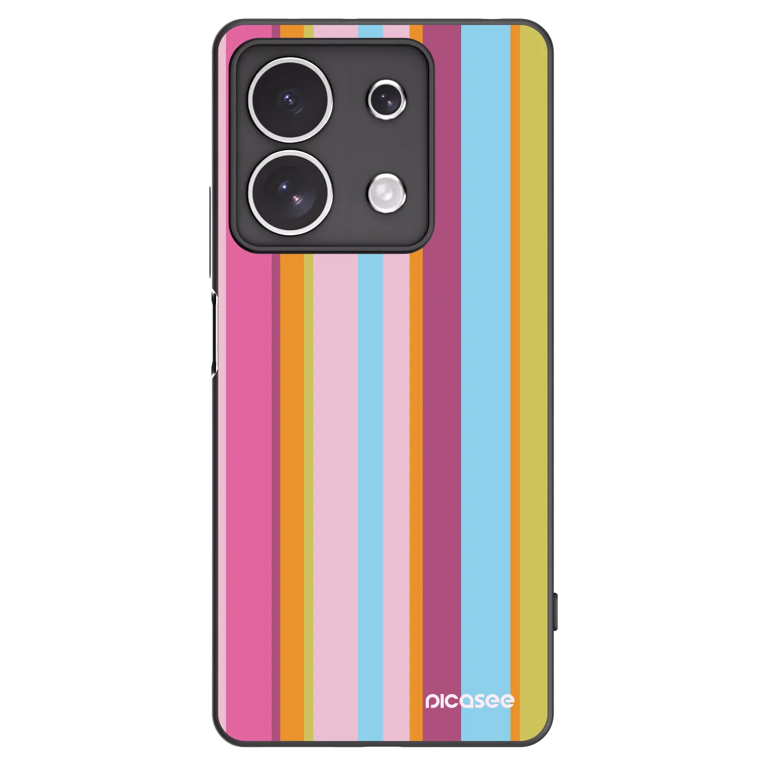 Picasee crna silikonska maskica za Xiaomi Redmi Note 13 4G - Golden hour