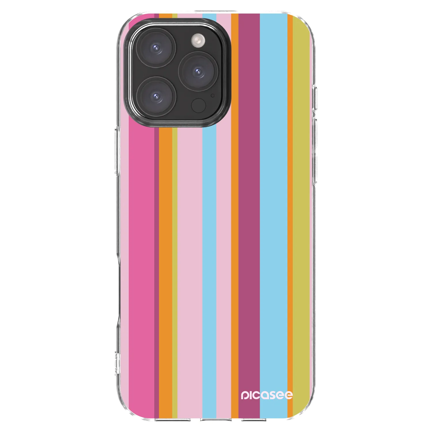 Picasee silikonska prozirna maskica za Apple iPhone 16 Pro Max - Golden hour