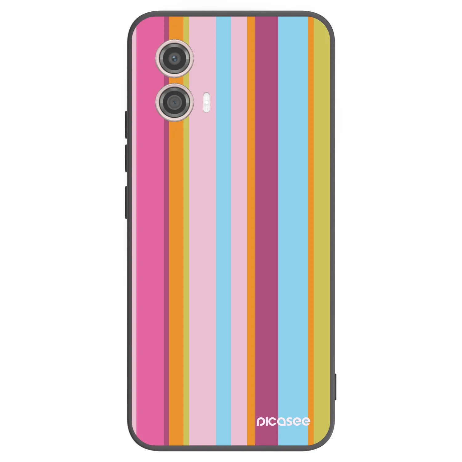 Picasee crna silikonska maskica za Motorola Moto G53 5G - Golden hour