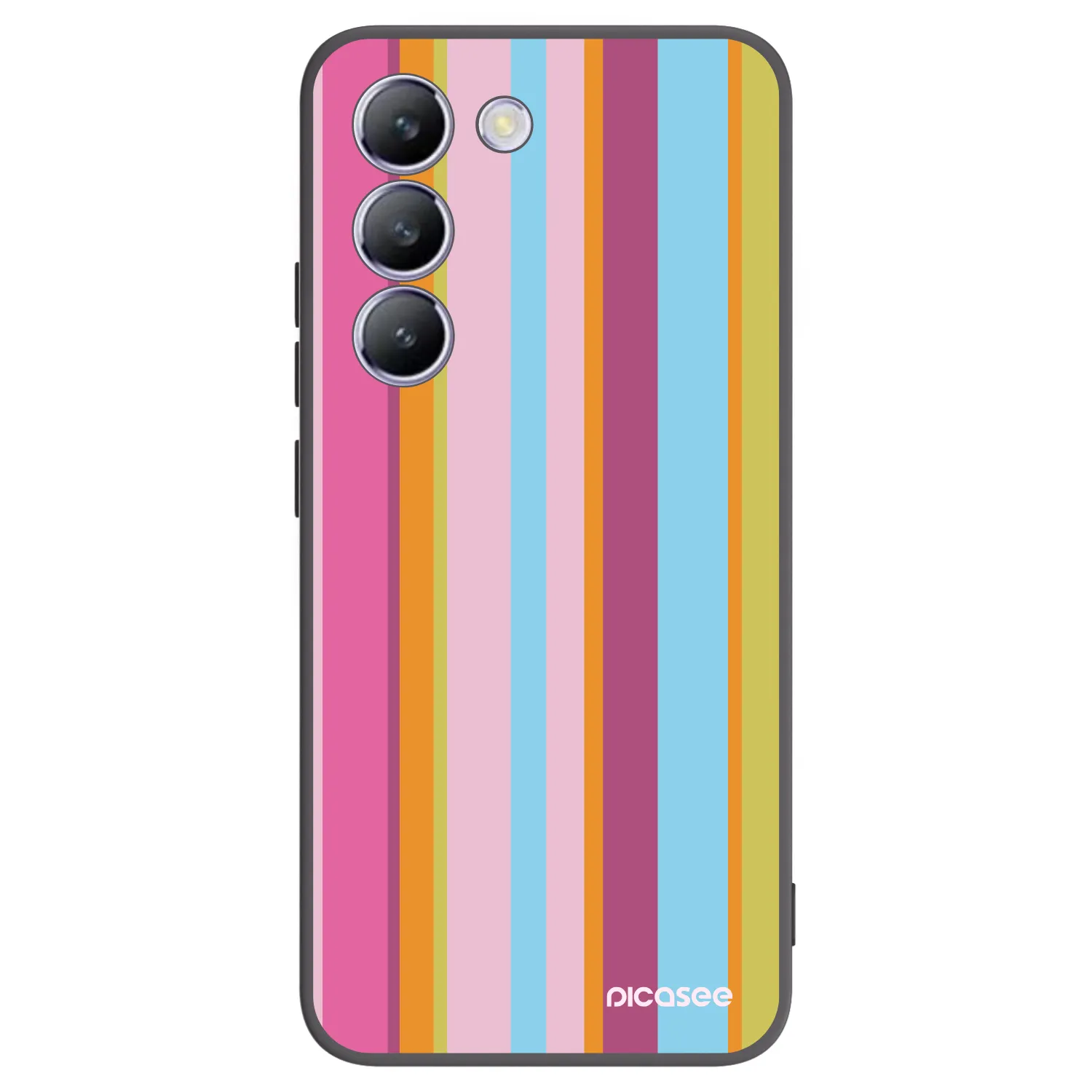 Picasee crna silikonska maskica za Vivo V40 SE 5G - Golden hour