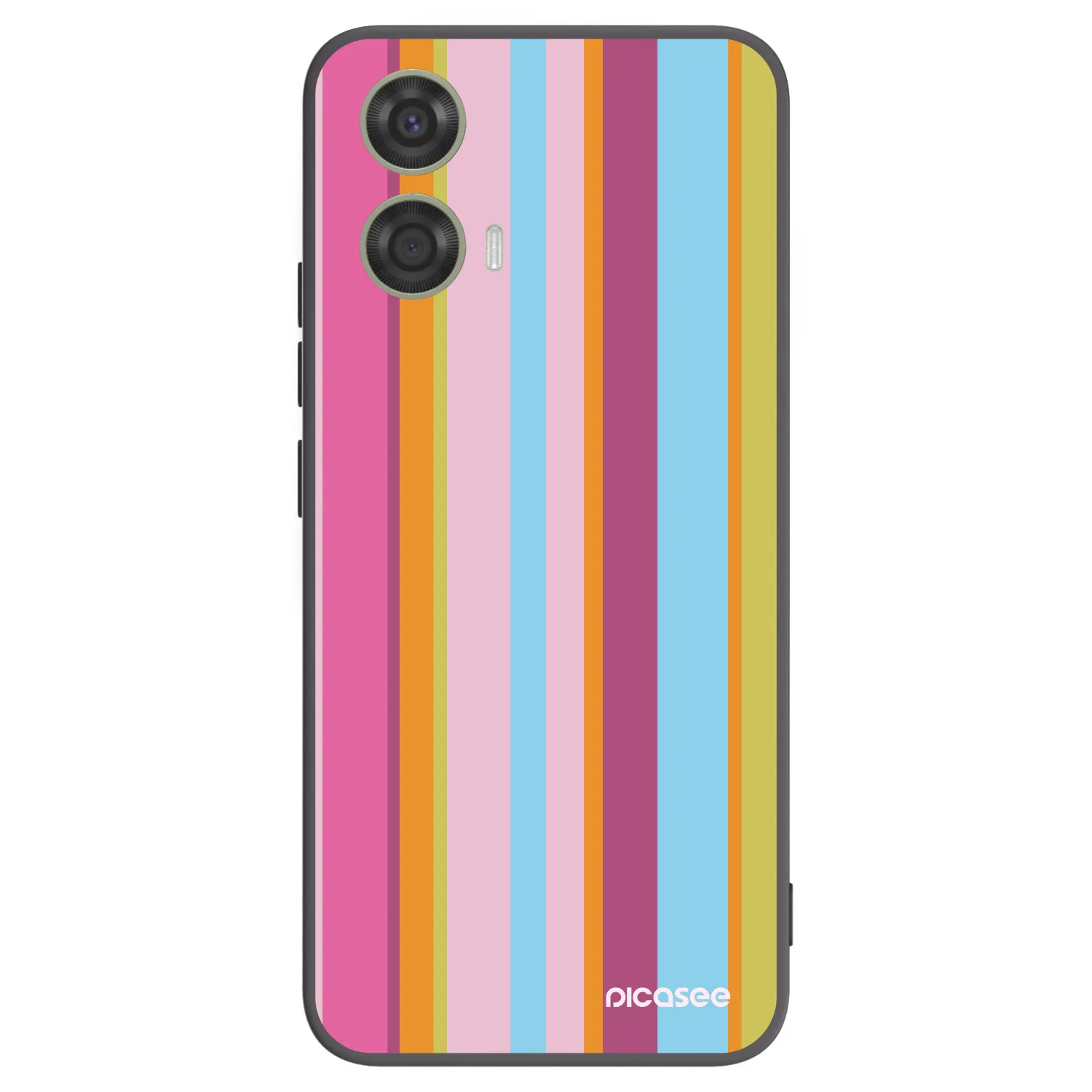 Picasee crna silikonska maskica za Motorola Moto G24 - Golden hour