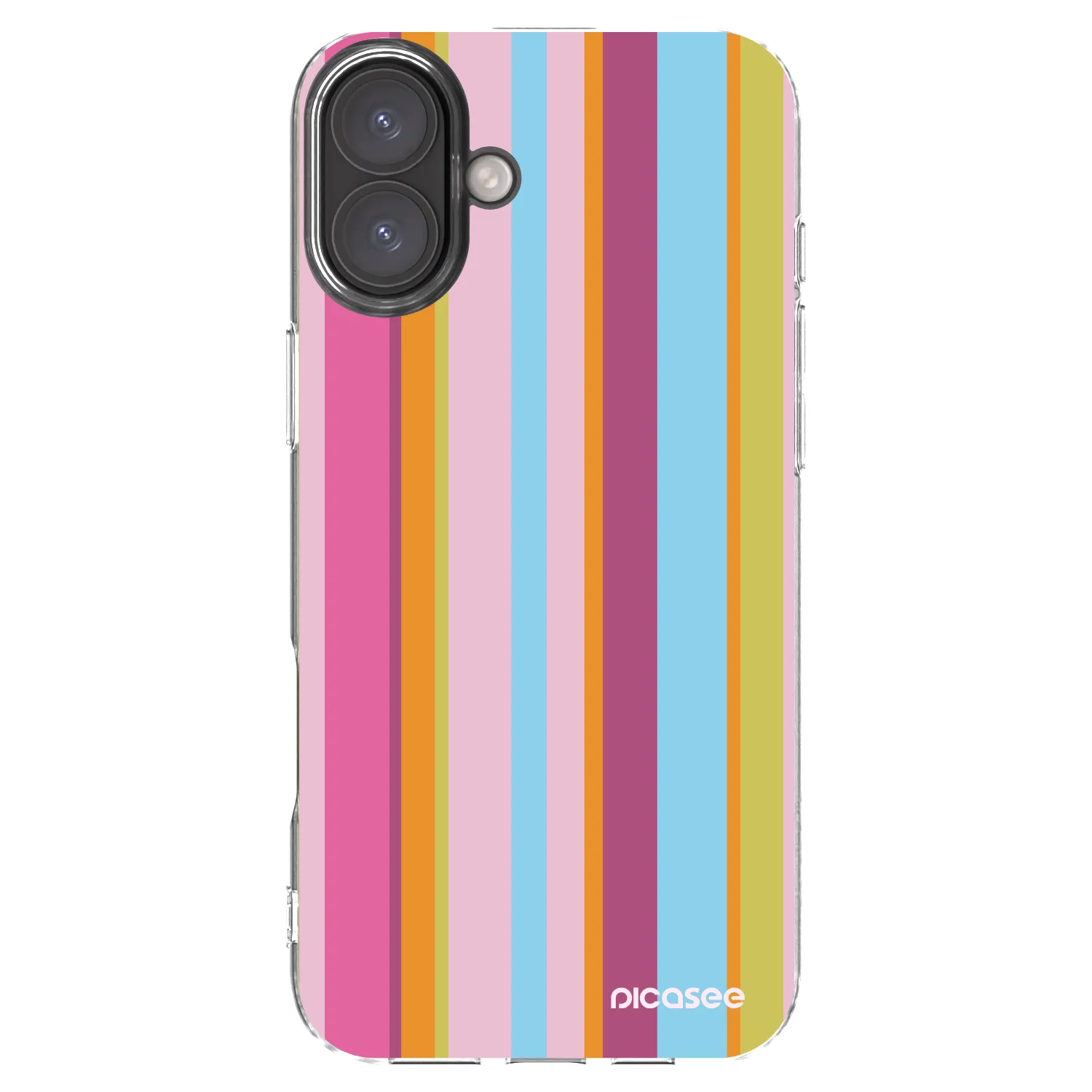 Picasee silikonska prozirna maskica za Apple iPhone 16 Plus - Golden hour