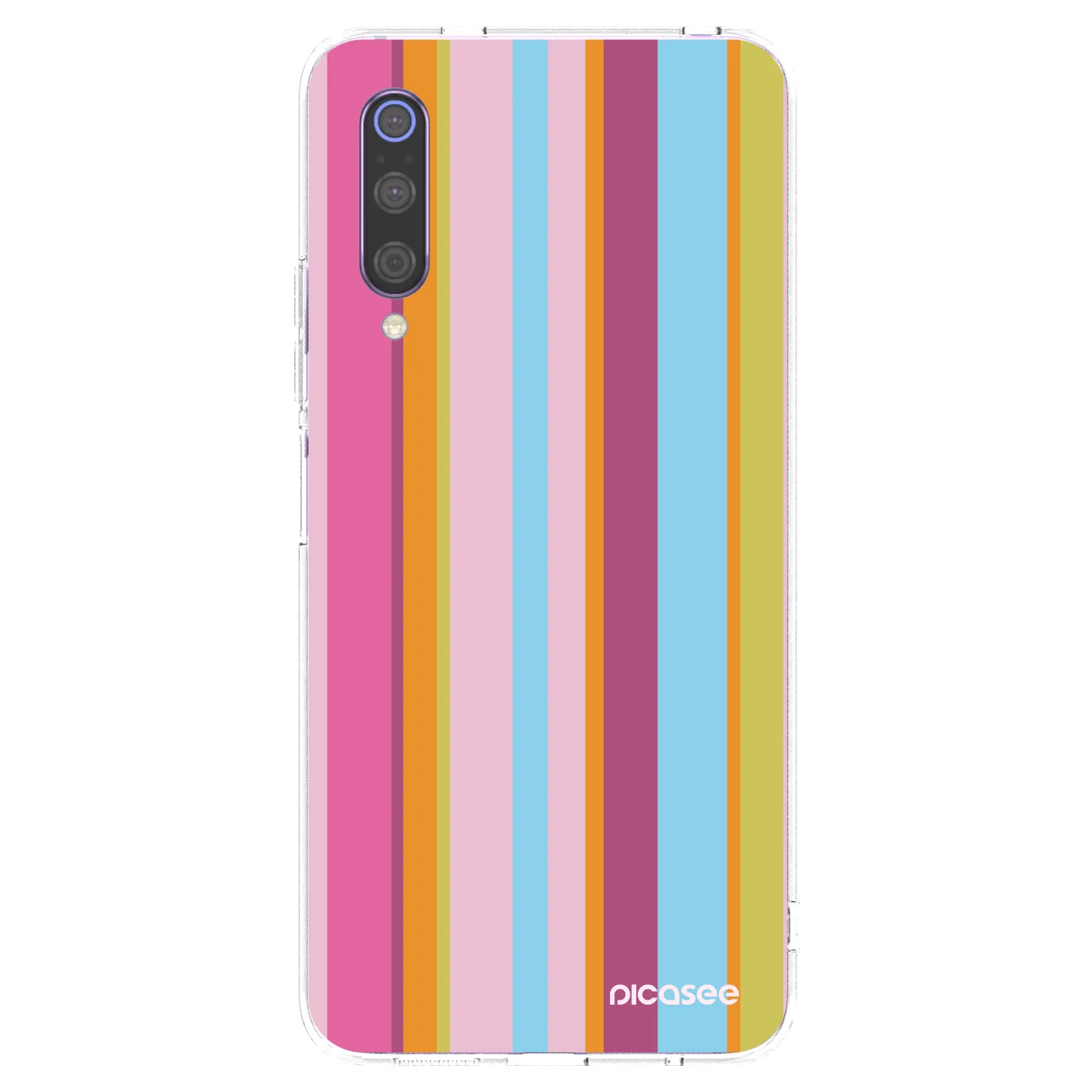 Picasee silikonska prozirna maskica za Xiaomi Mi 9 - Golden hour