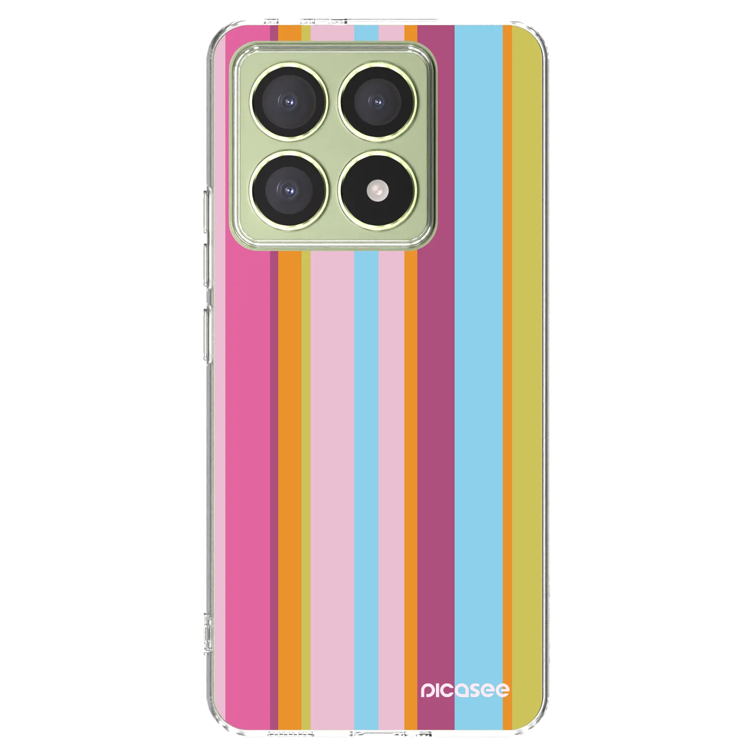 Picasee silikonska prozirna maskica za Xiaomi 14T - Golden hour