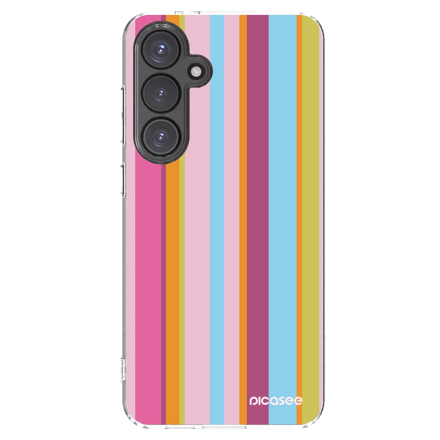 Picasee silikonska prozirna maskica za Samsung Galaxy S24 FE S721B - Golden hour