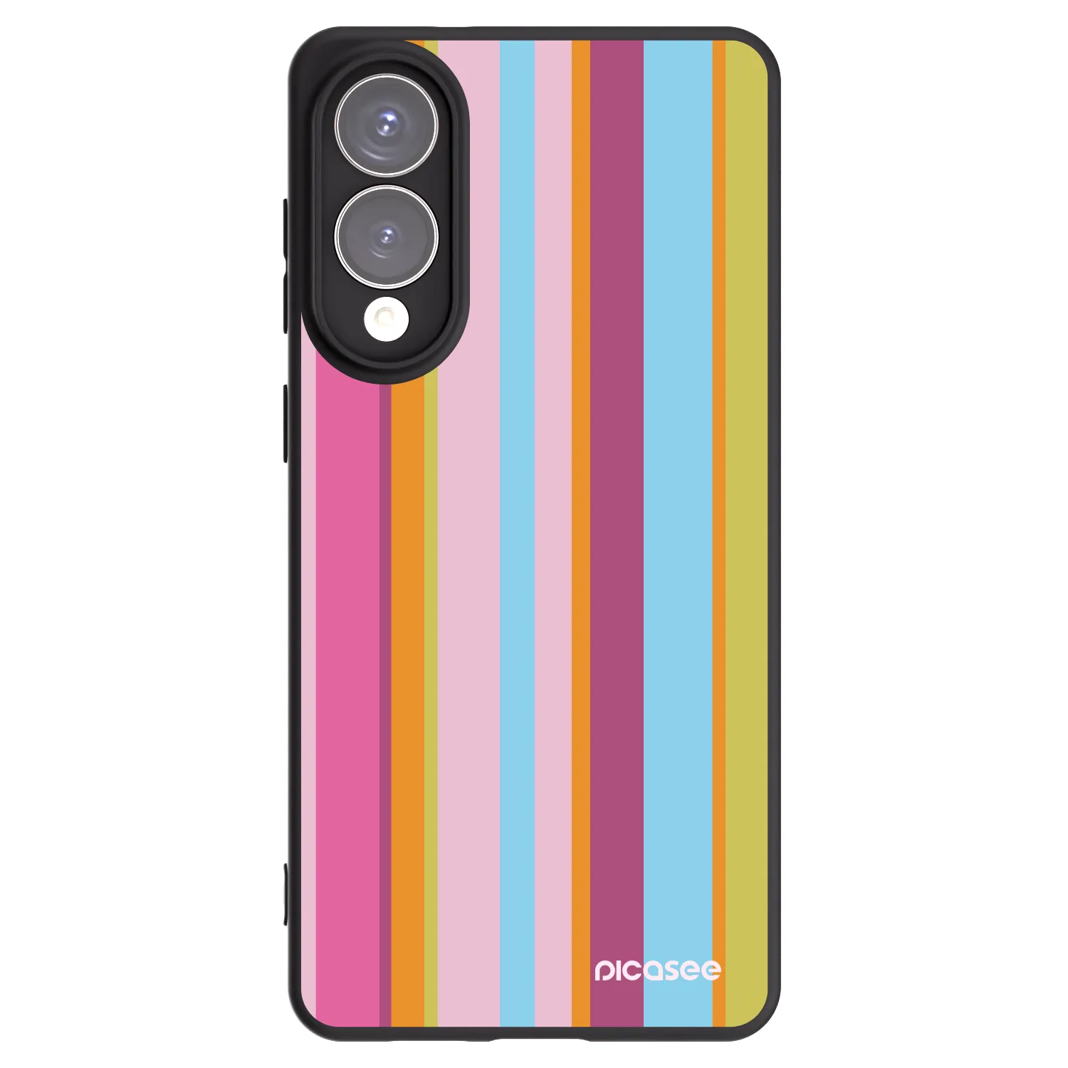 Picasee crna silikonska maskica za Samsung Galaxy S25 Edge 5G - Golden hour