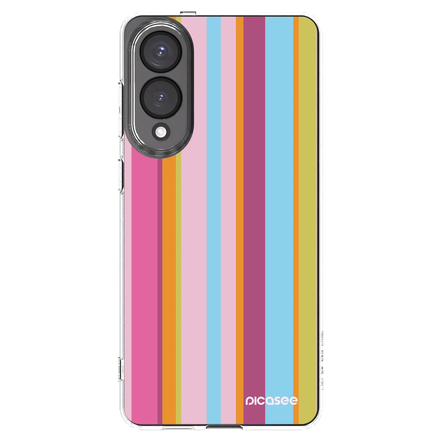 Picasee silikonska prozirna maskica za Samsung Galaxy S25 Edge 5G - Golden hour