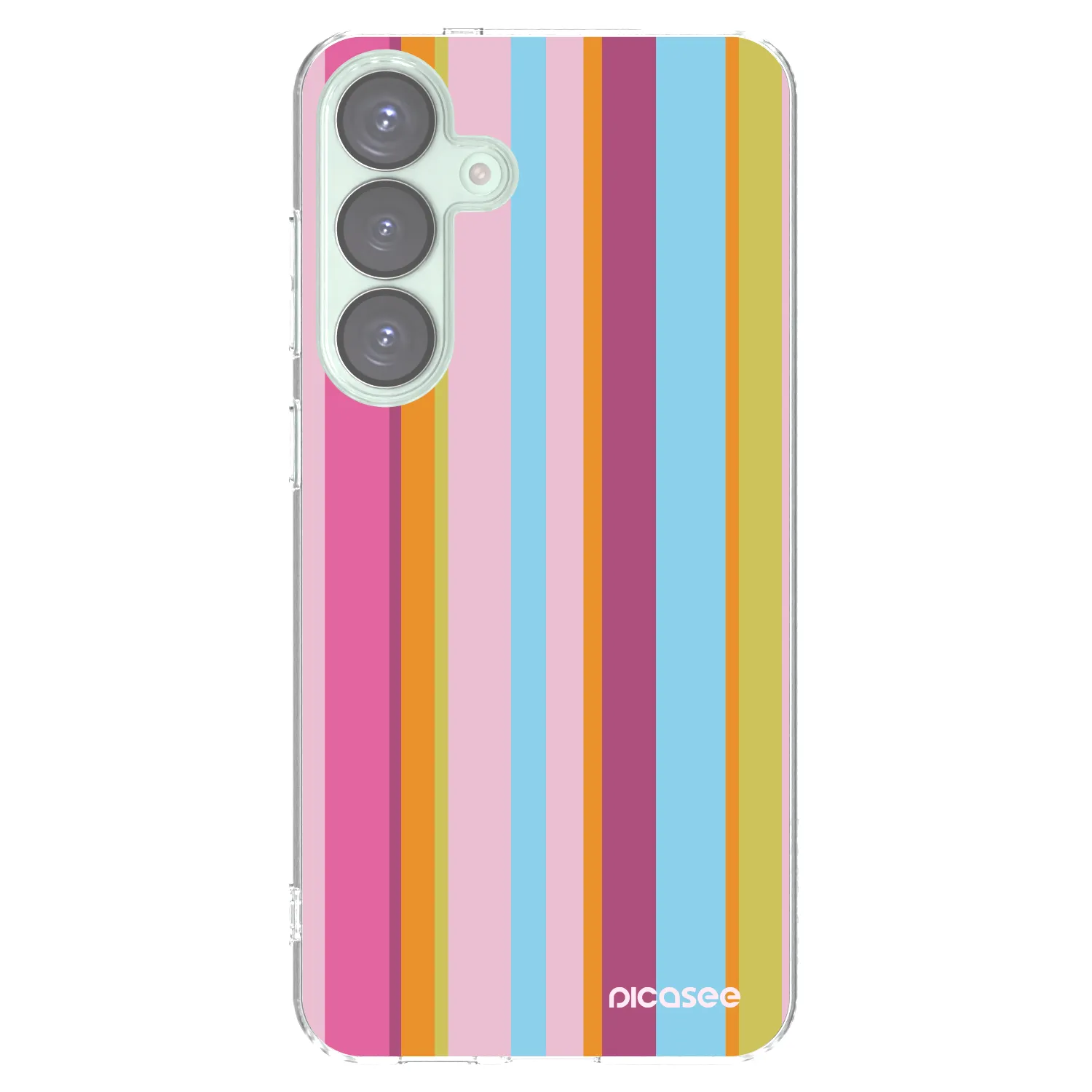 Picasee silikonska prozirna maskica za Samsung Galaxy S25+ 5G - Golden hour
