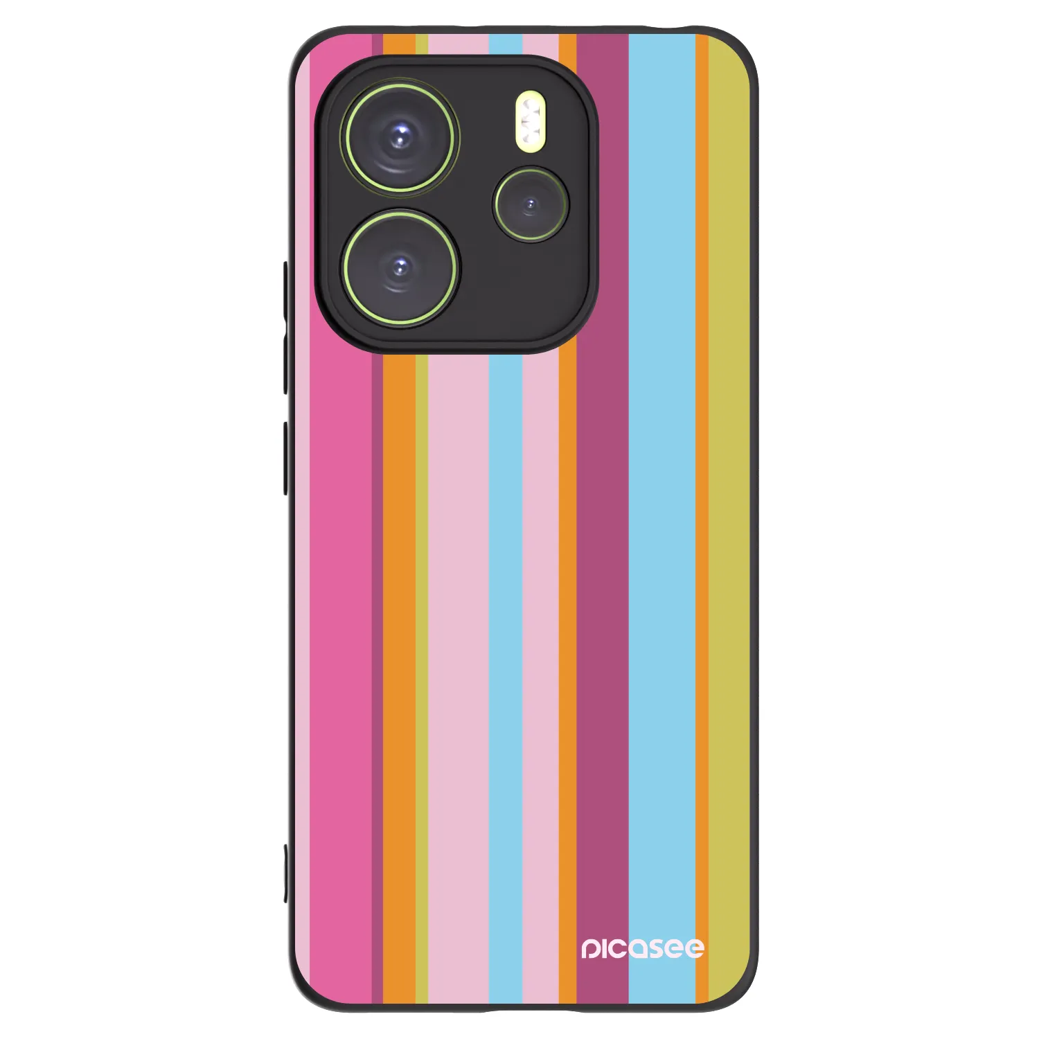 Picasee crna silikonska maskica za Xiaomi Redmi Note 14 4G - Golden hour