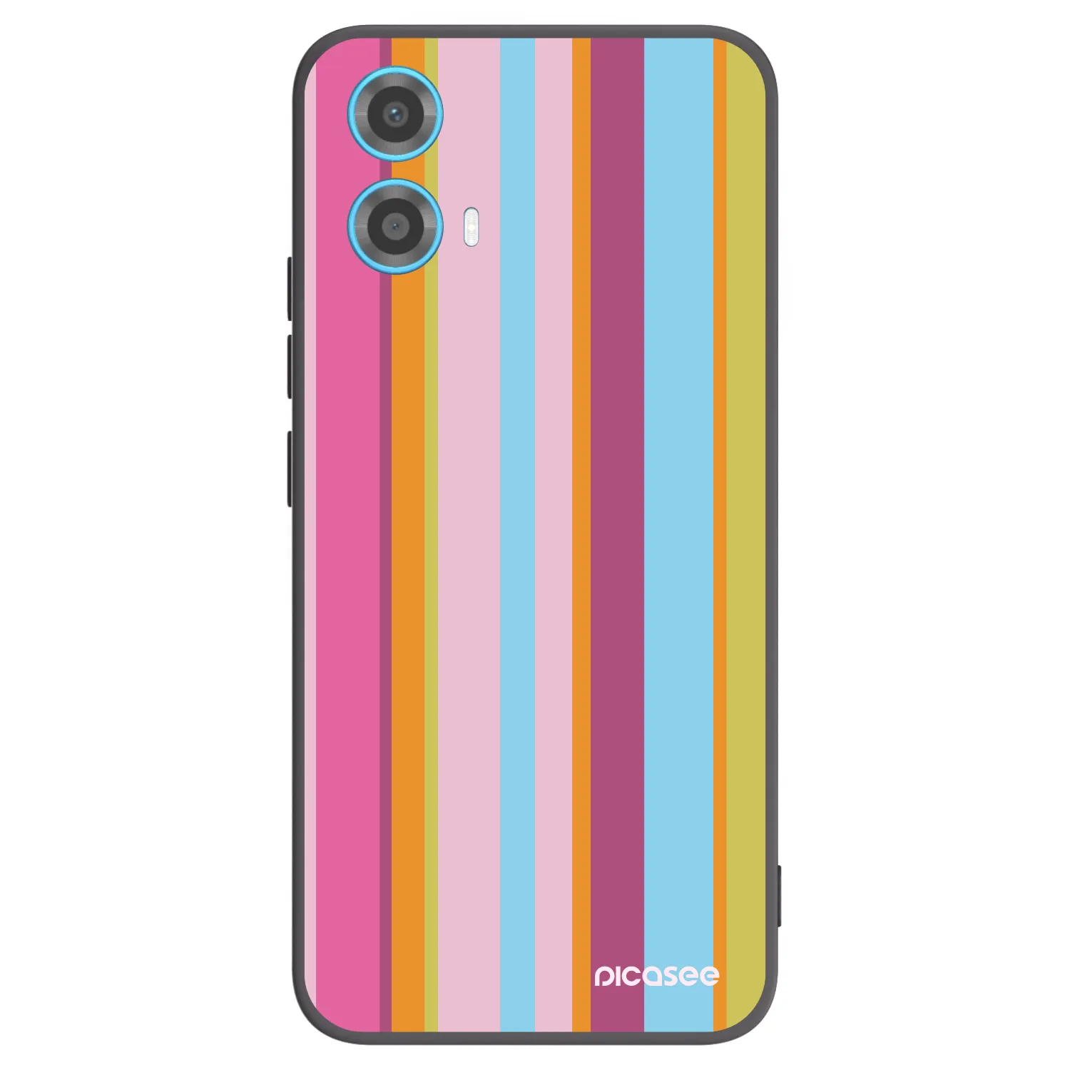 Picasee crna silikonska maskica za Motorola Moto G34 5G - Golden hour