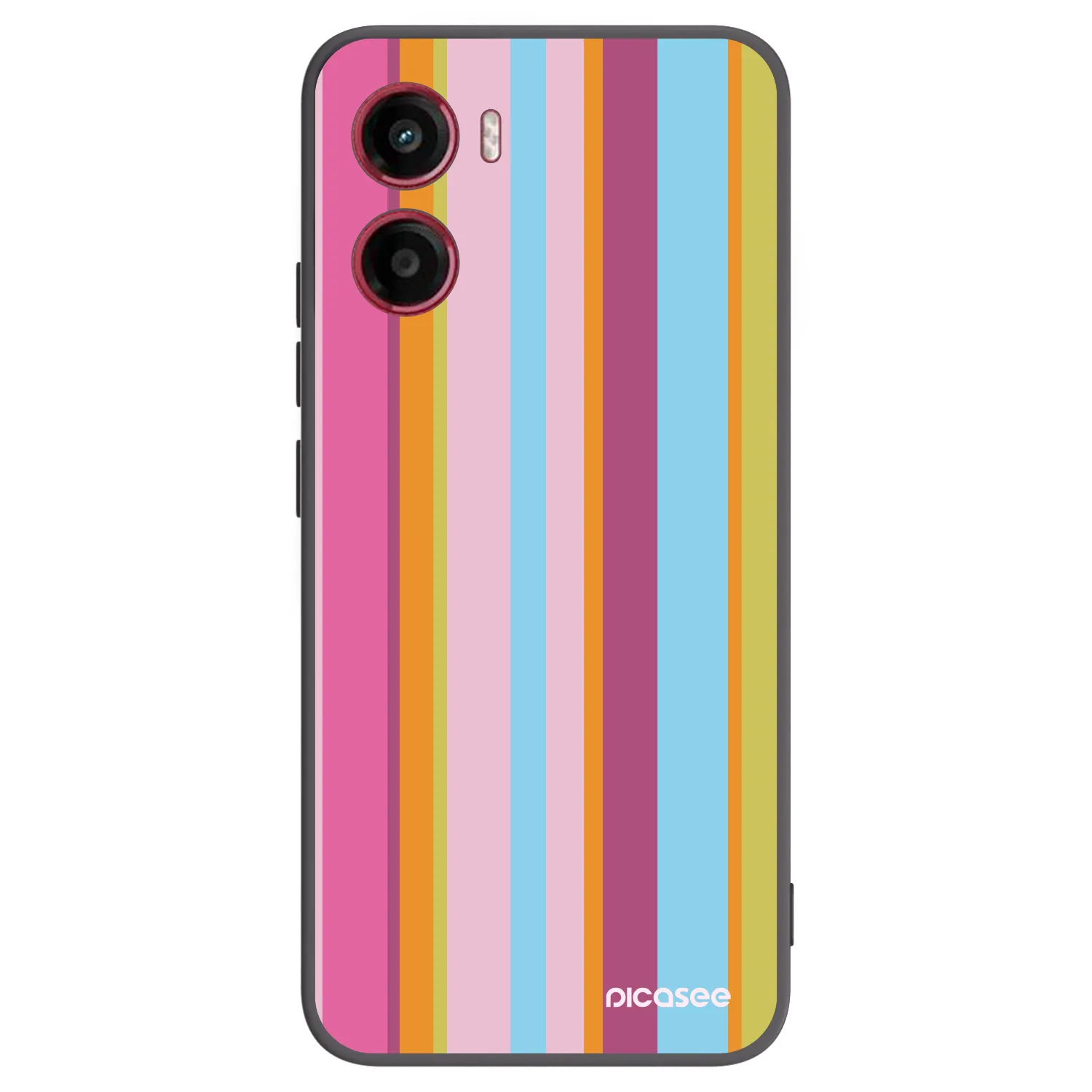 Picasee crna silikonska maskica za Motorola Moto G05 - Golden hour