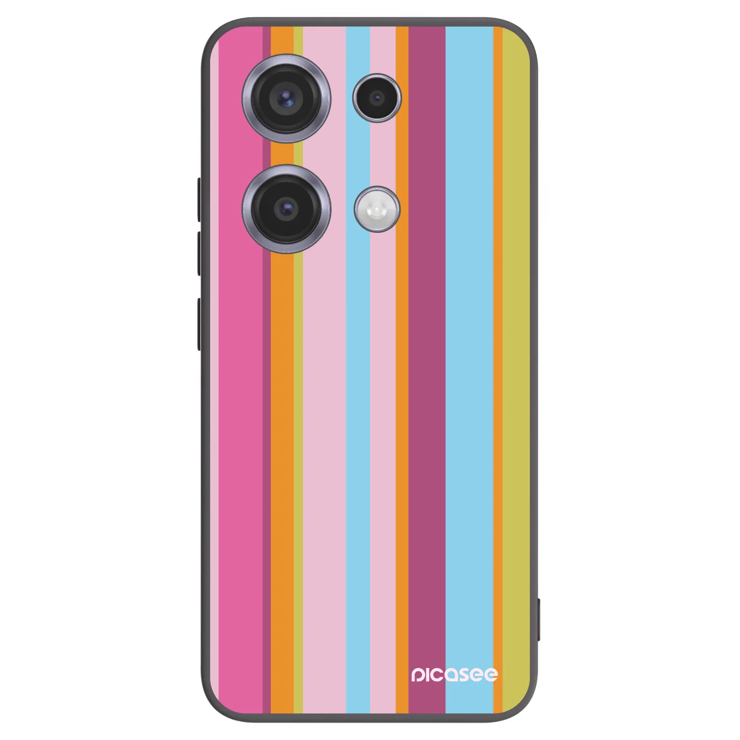 Picasee crna silikonska maskica za Xiaomi Redmi Note 14S - Golden hour