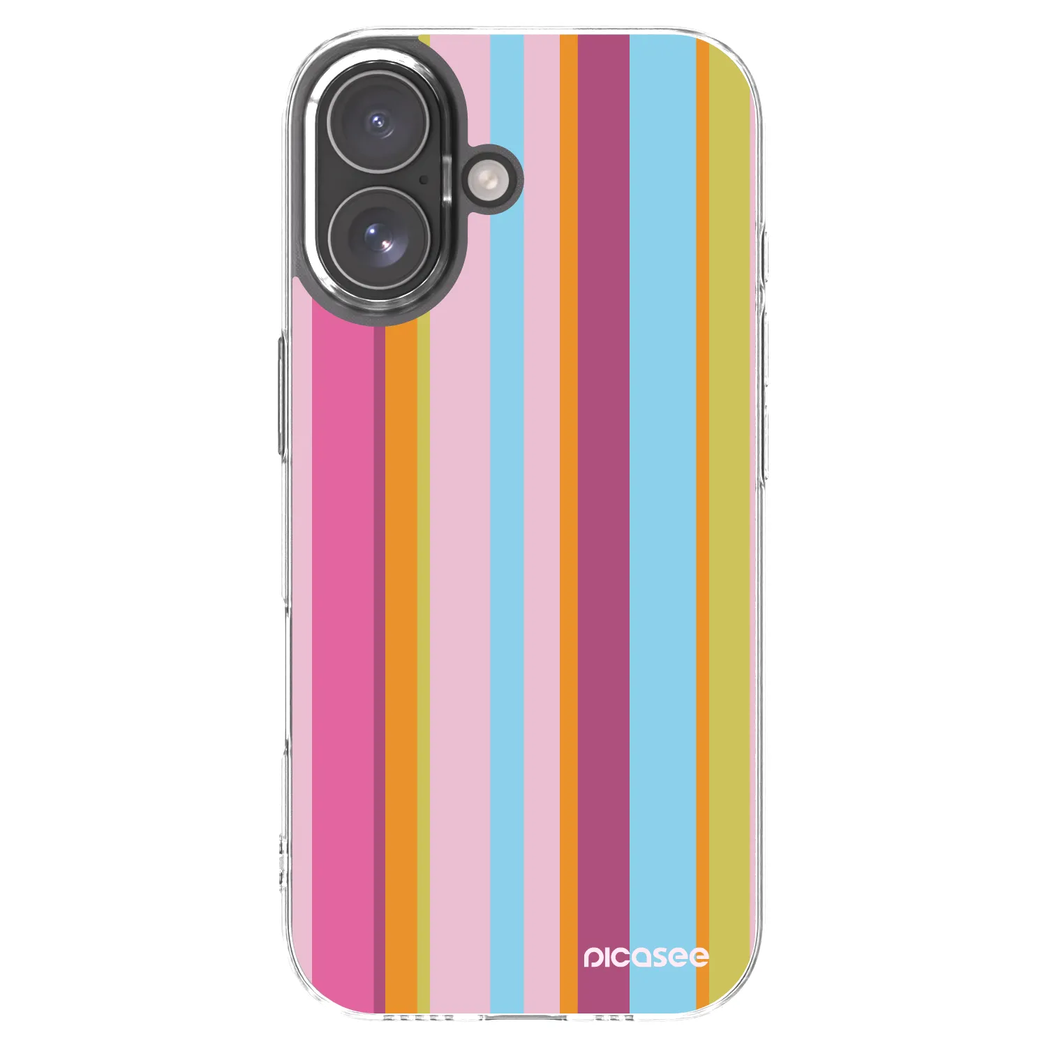 Picasee silikonska prozirna maskica za Apple iPhone 17 - Golden hour