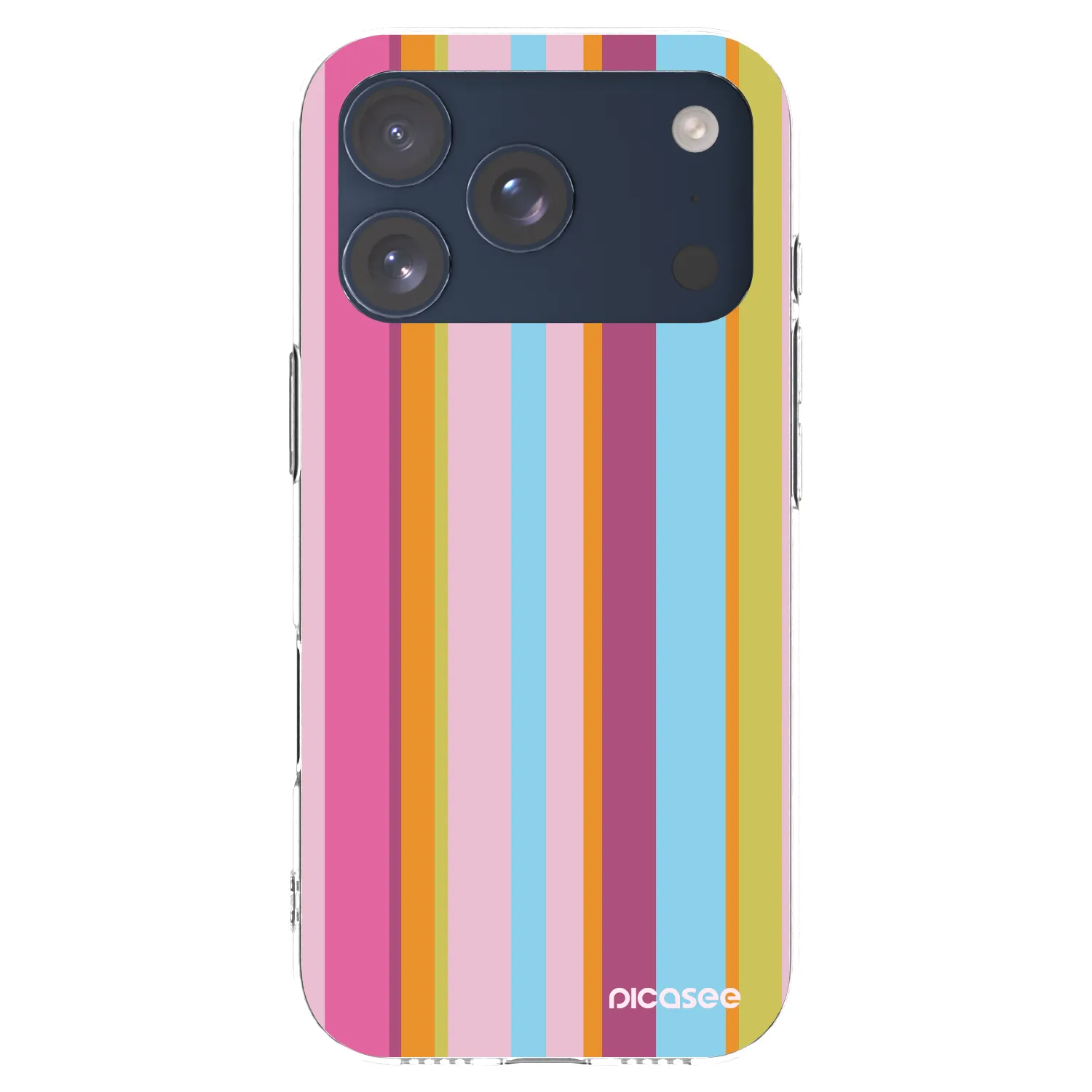 Picasee silikonska prozirna maskica za Apple iPhone 17 Pro - Golden hour