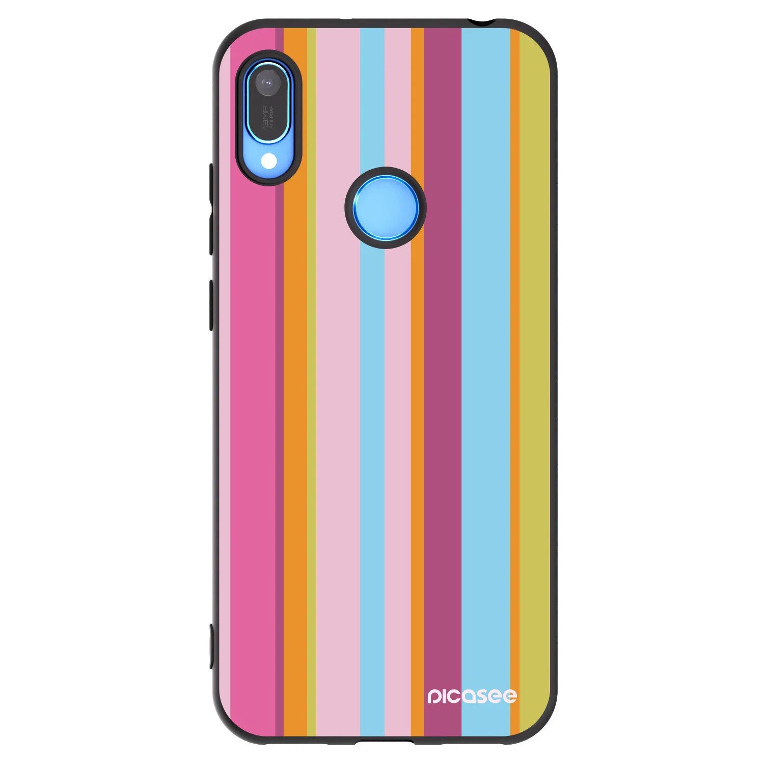Picasee crna silikonska maskica za Huawei Y6 2019 - Golden hour