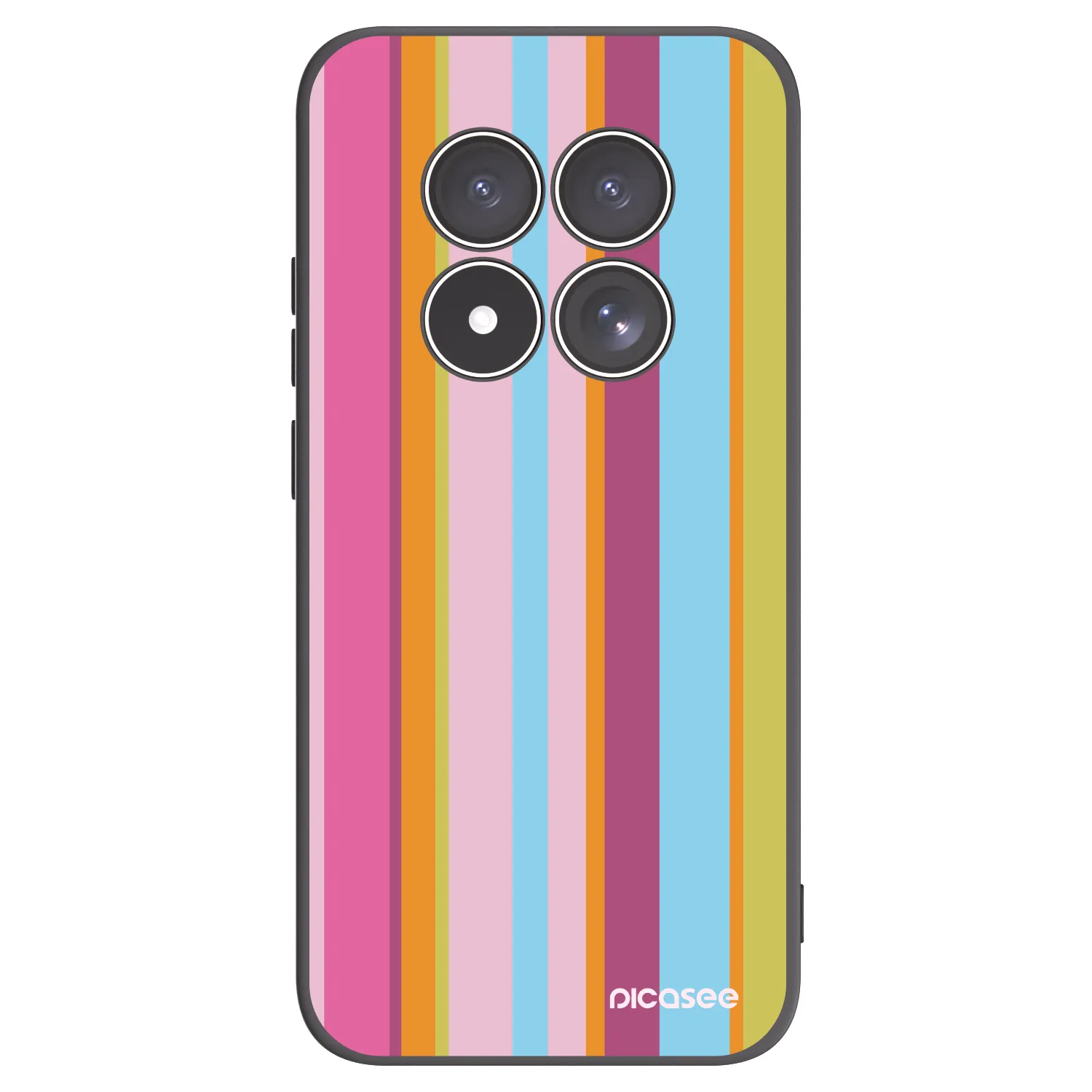 Picasee crna silikonska maskica za Xiaomi Redmi Note 15 Pro 4G - Golden hour