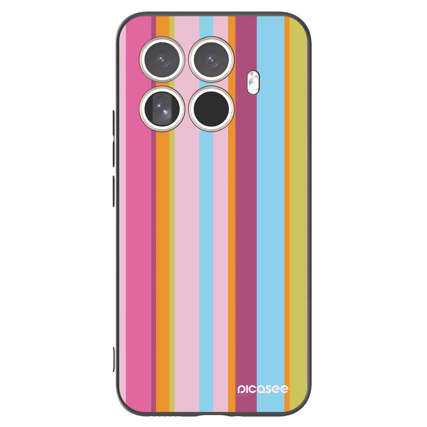 Picasee crna silikonska maskica za Xiaomi 15T Pro - Golden hour