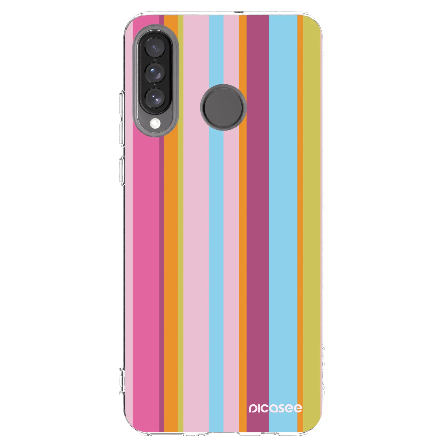 Picasee silikonska prozirna maskica za Huawei P30 Lite - Golden hour