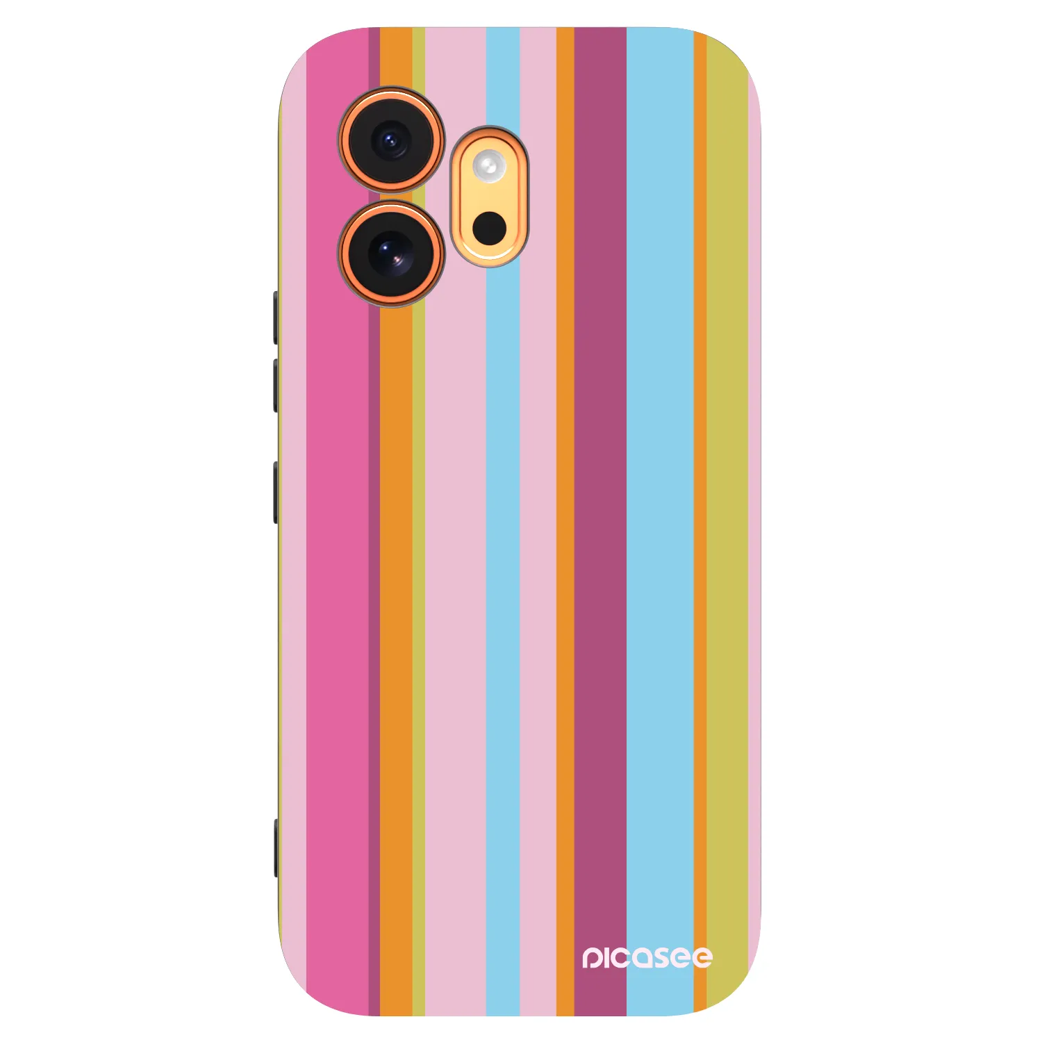 Picasee crna silikonska maskica za Honor 600 - Golden hour